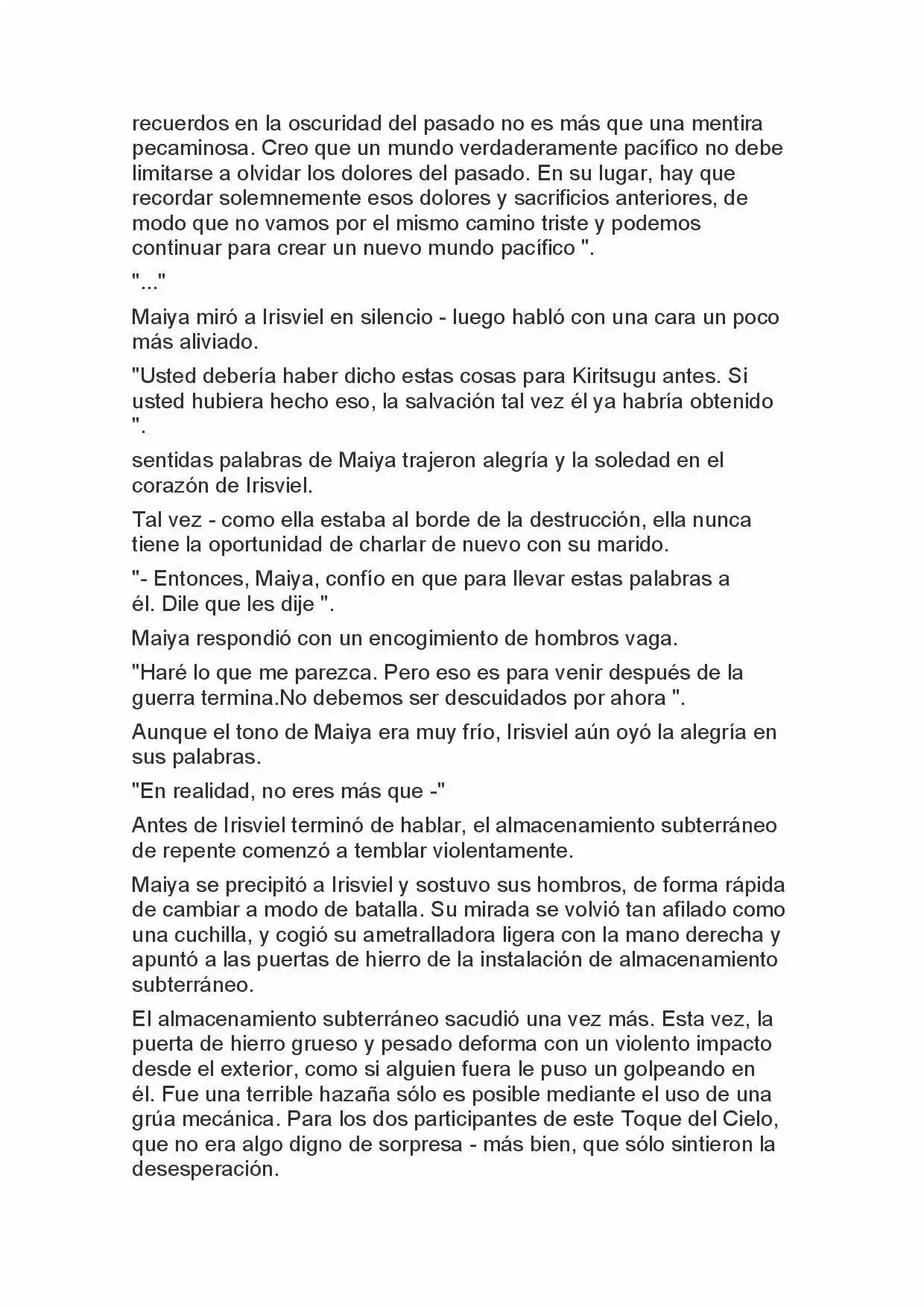Fate Zero Novela capítulo 67, página 8