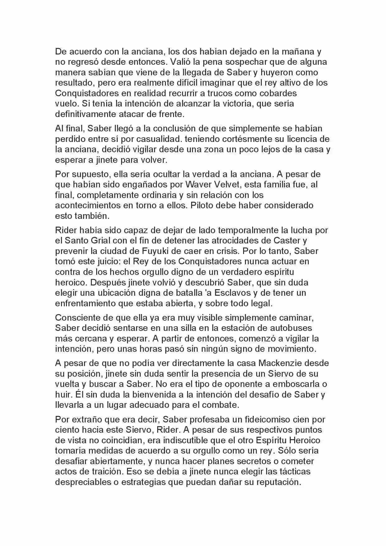 Fate Zero Novela capítulo 68, página 2