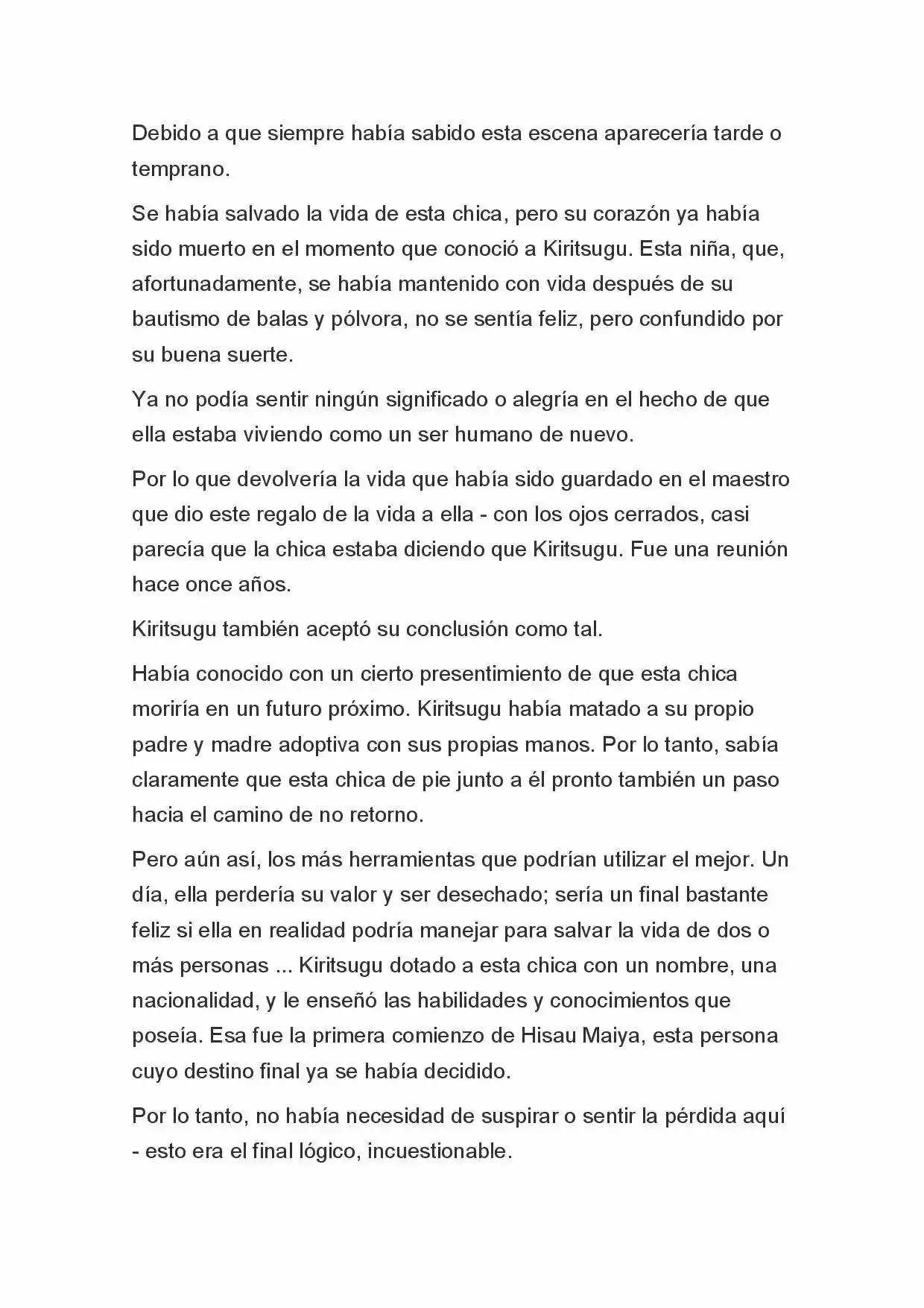 Fate Zero Novela capítulo 69, página 2