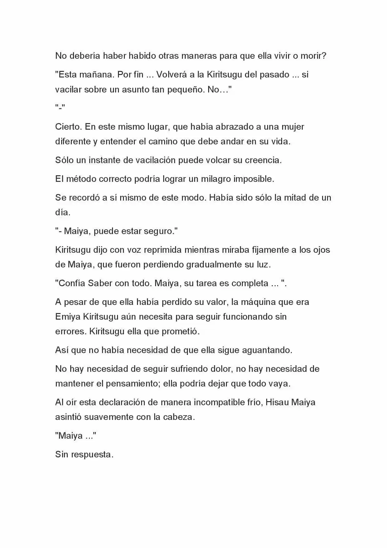 Fate Zero Novela capítulo 69, página 5