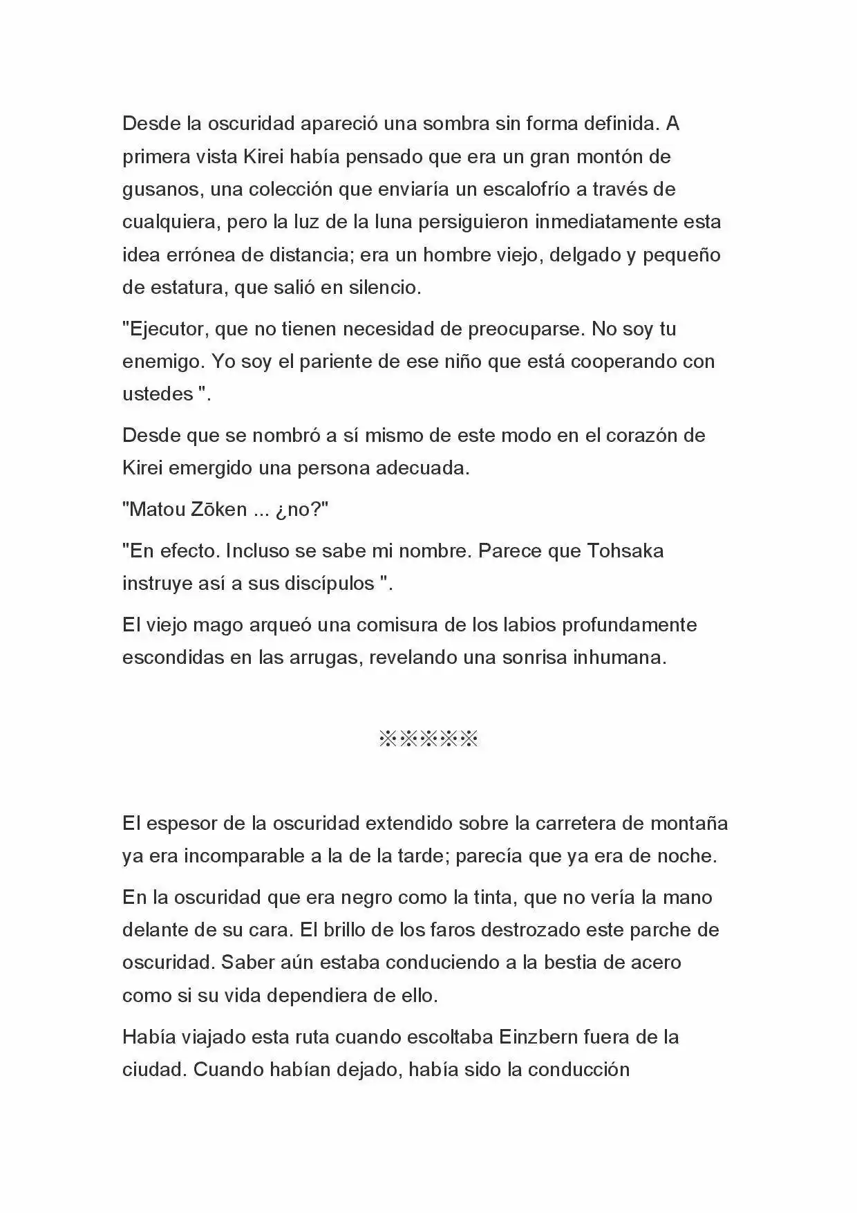 Fate Zero Novela capítulo 70, página 8
