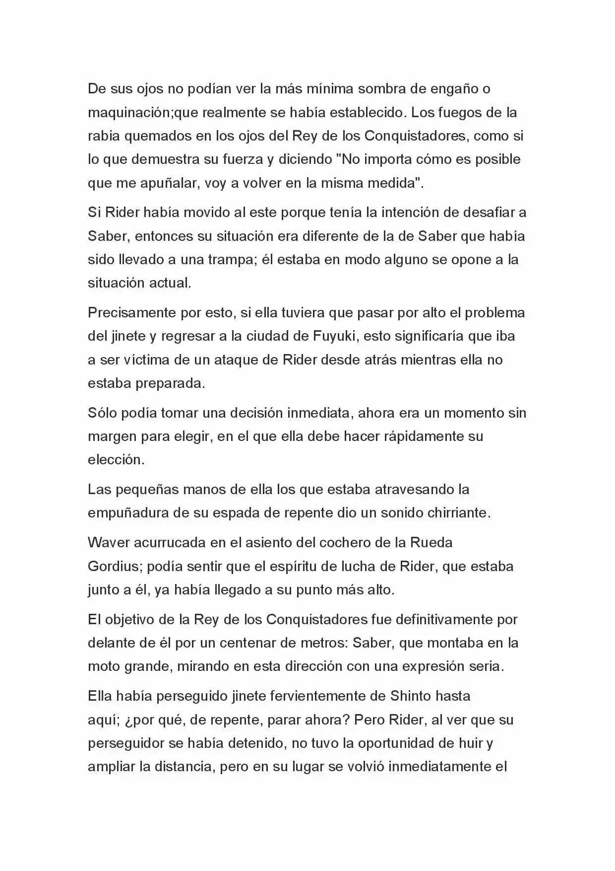 Fate Zero Novela capítulo 70, página 22
