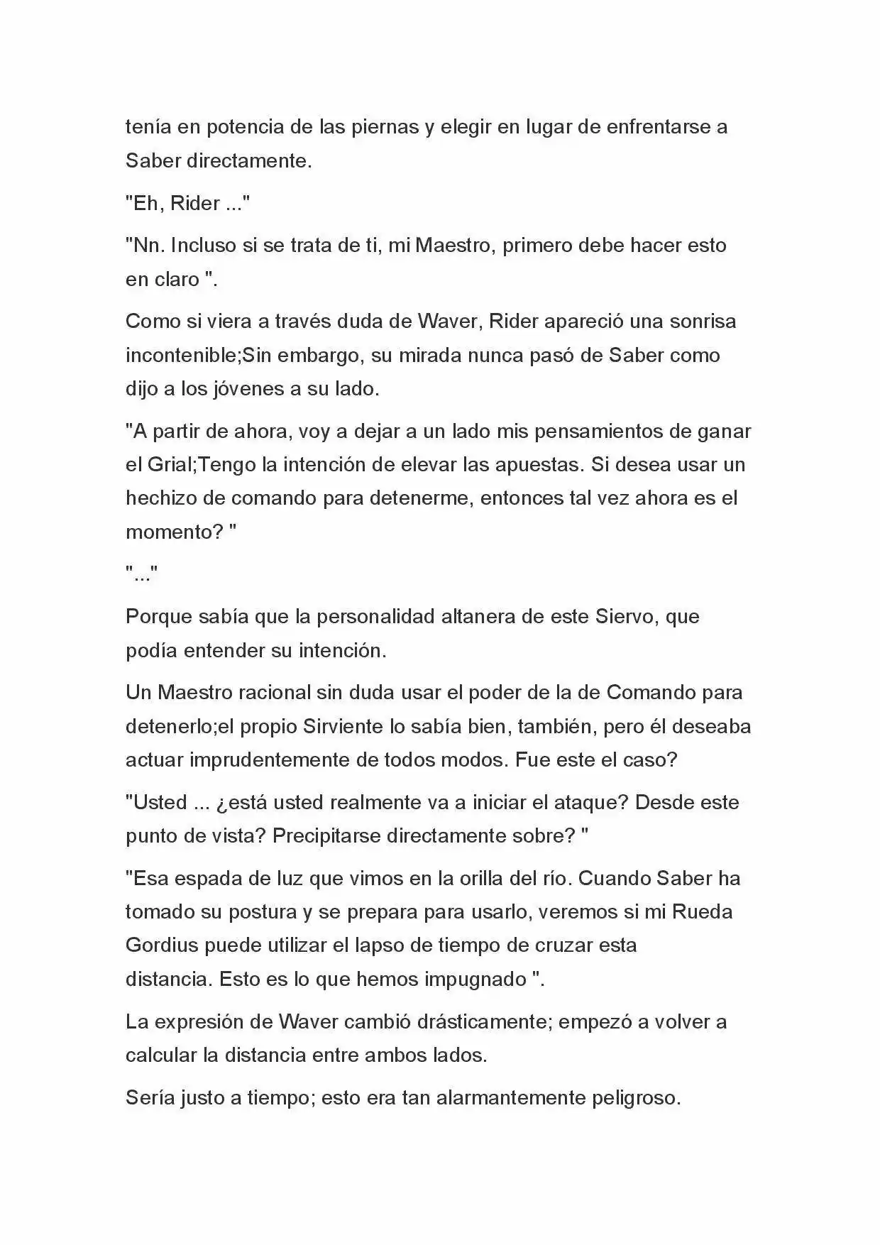 Fate Zero Novela capítulo 70, página 24