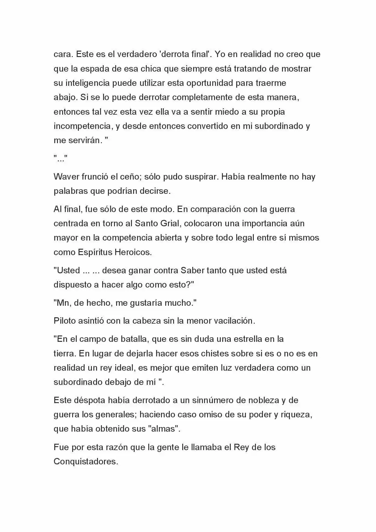 Fate Zero Novela capítulo 70, página 26