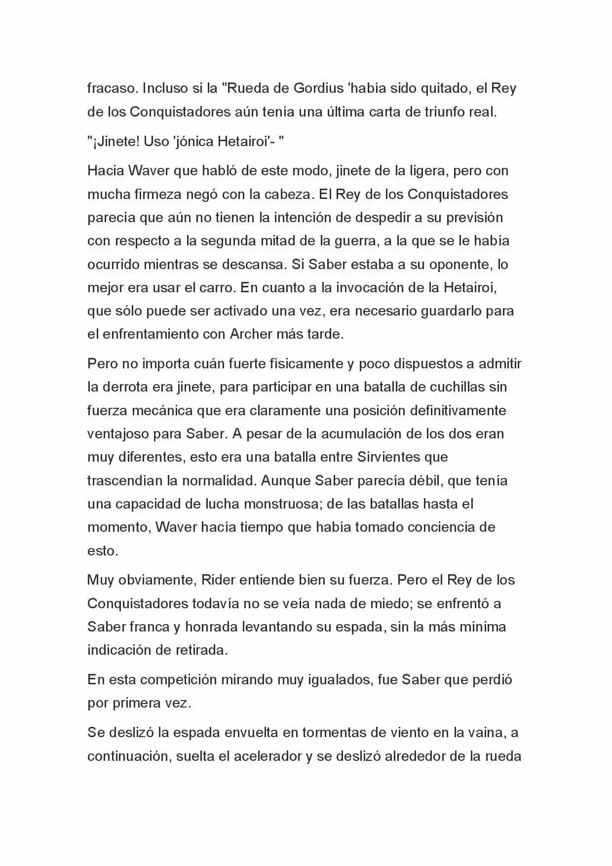 Fate Zero Novela capítulo 70, página 31