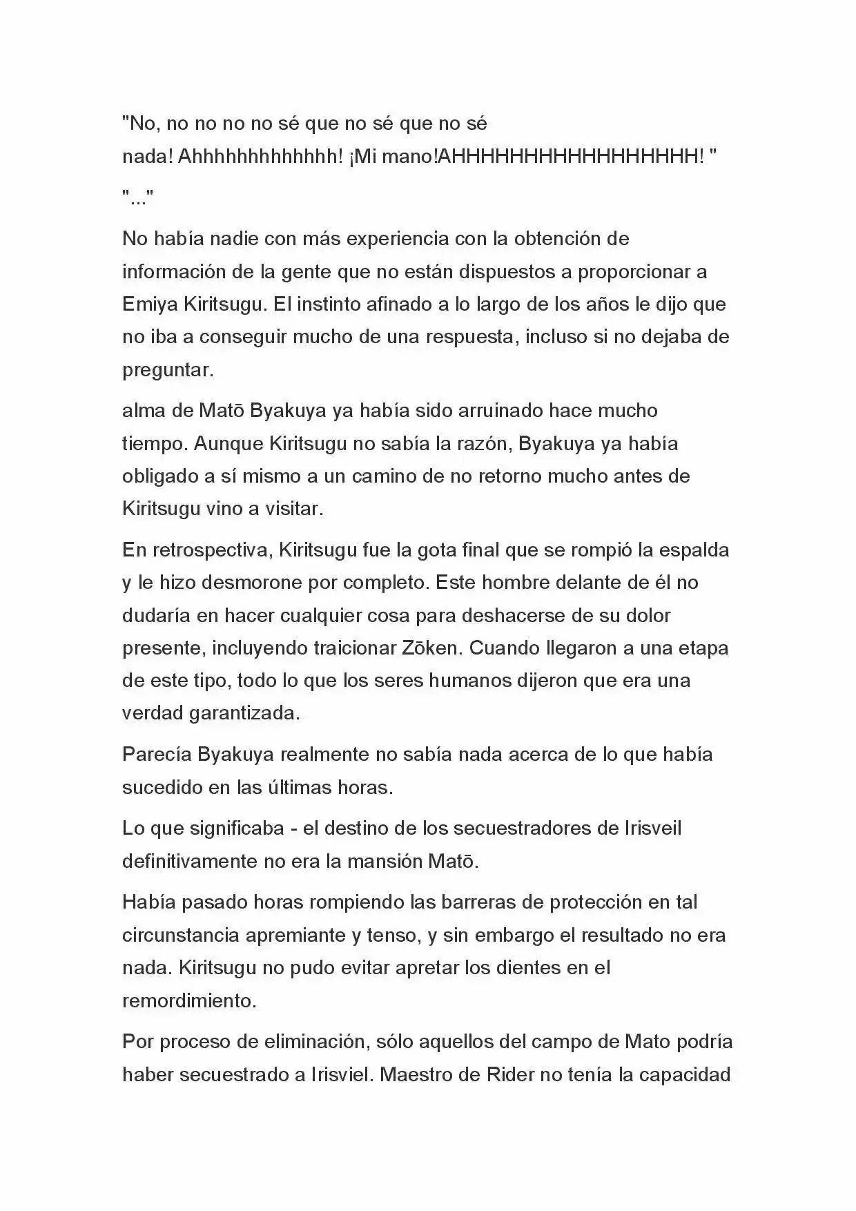 Fate Zero Novela capítulo 71, página 12