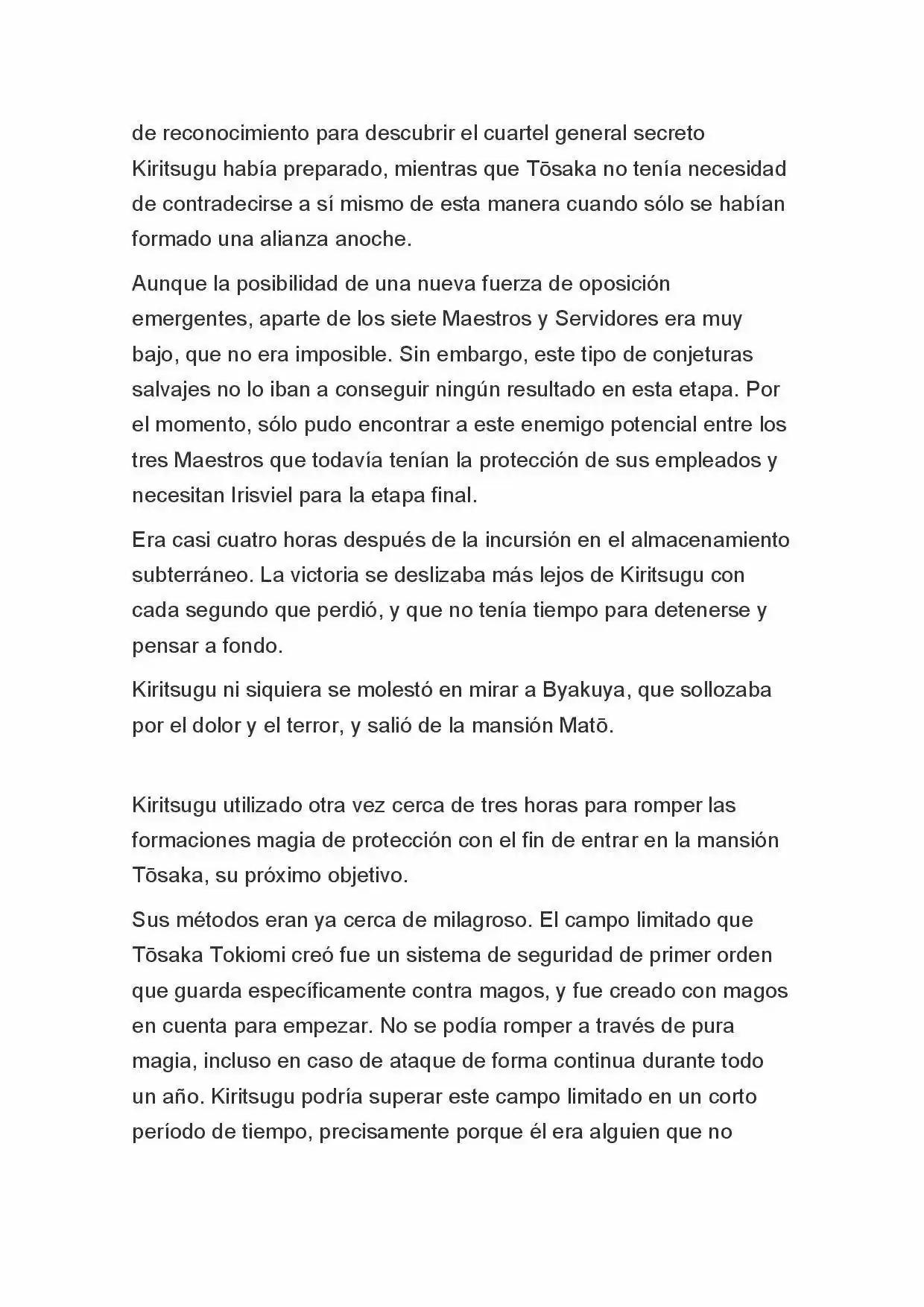 Fate Zero Novela capítulo 71, página 13