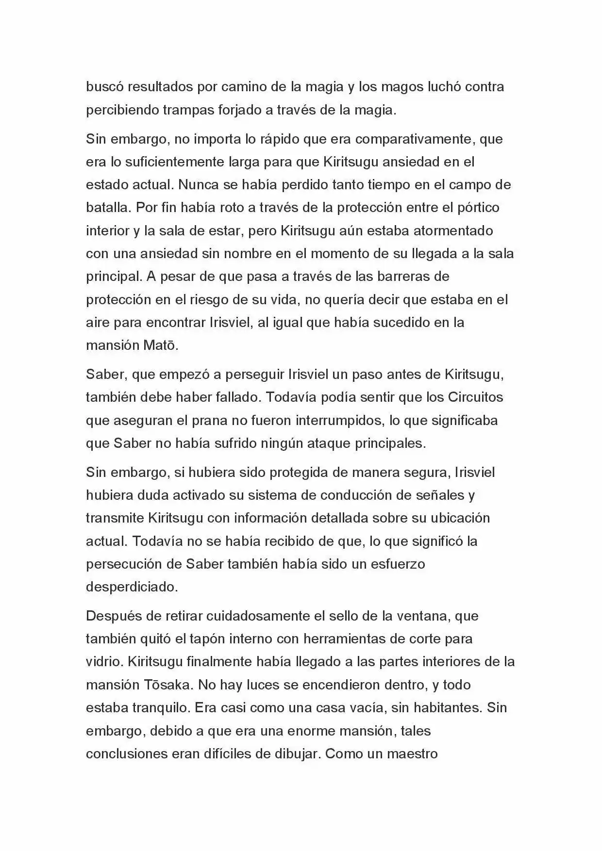 Fate Zero Novela capítulo 71, página 14