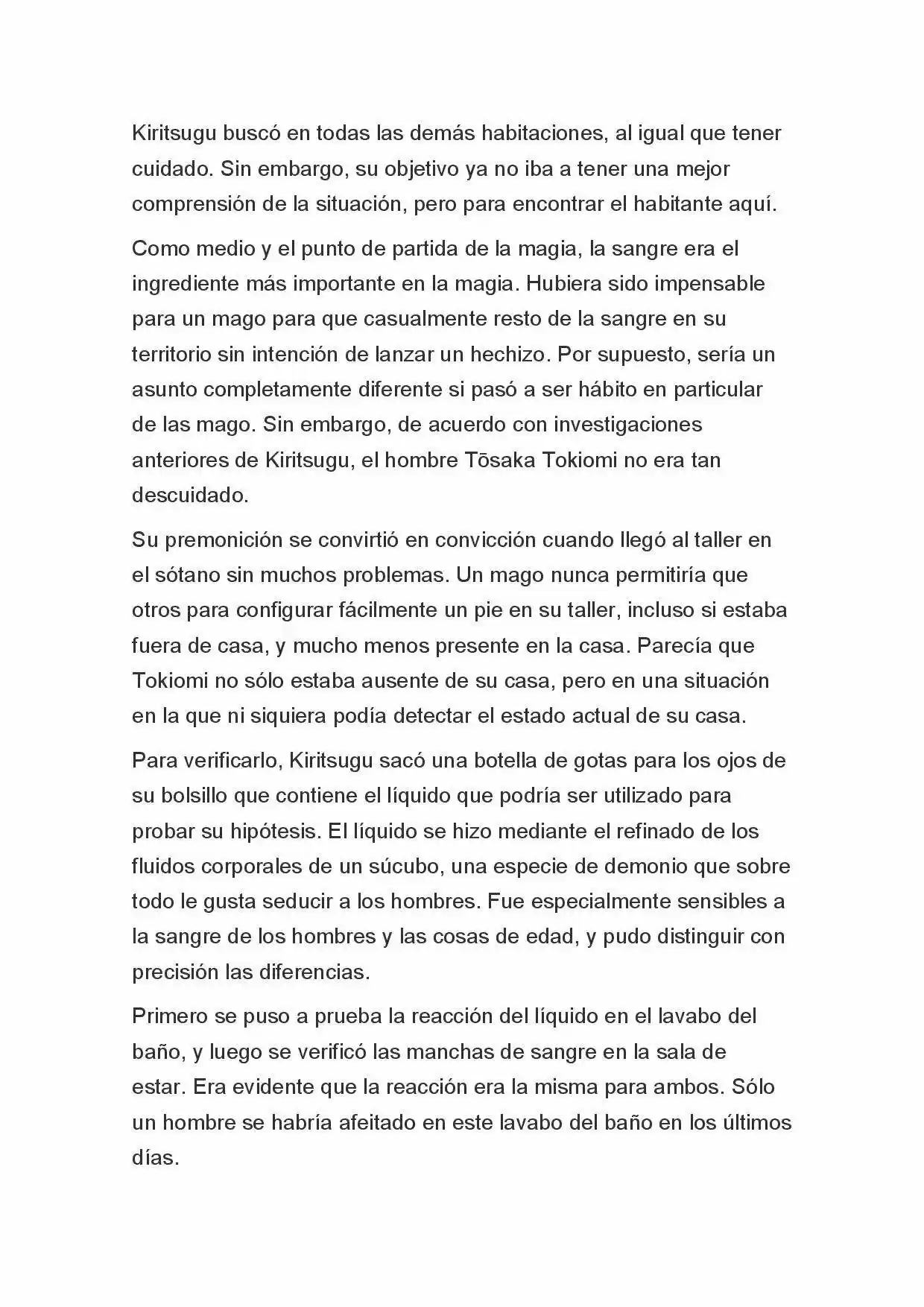 Fate Zero Novela capítulo 71, página 16