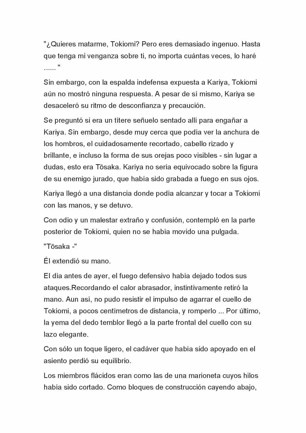 Fate Zero Novela capítulo 72, página 4