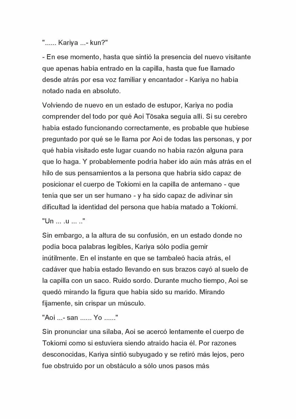 Fate Zero Novela capítulo 72, página 6