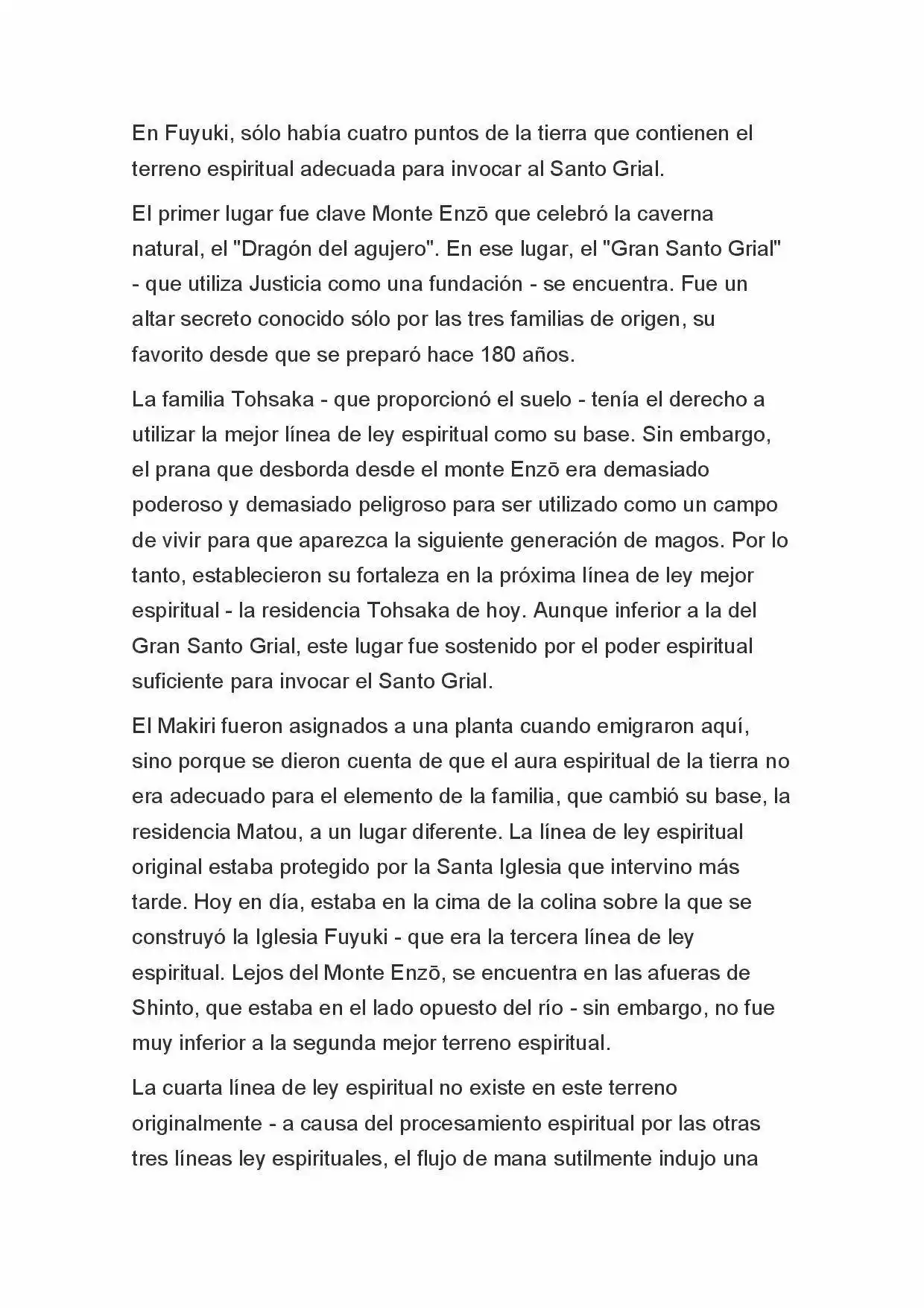 Fate Zero Novela capítulo 74, página 4