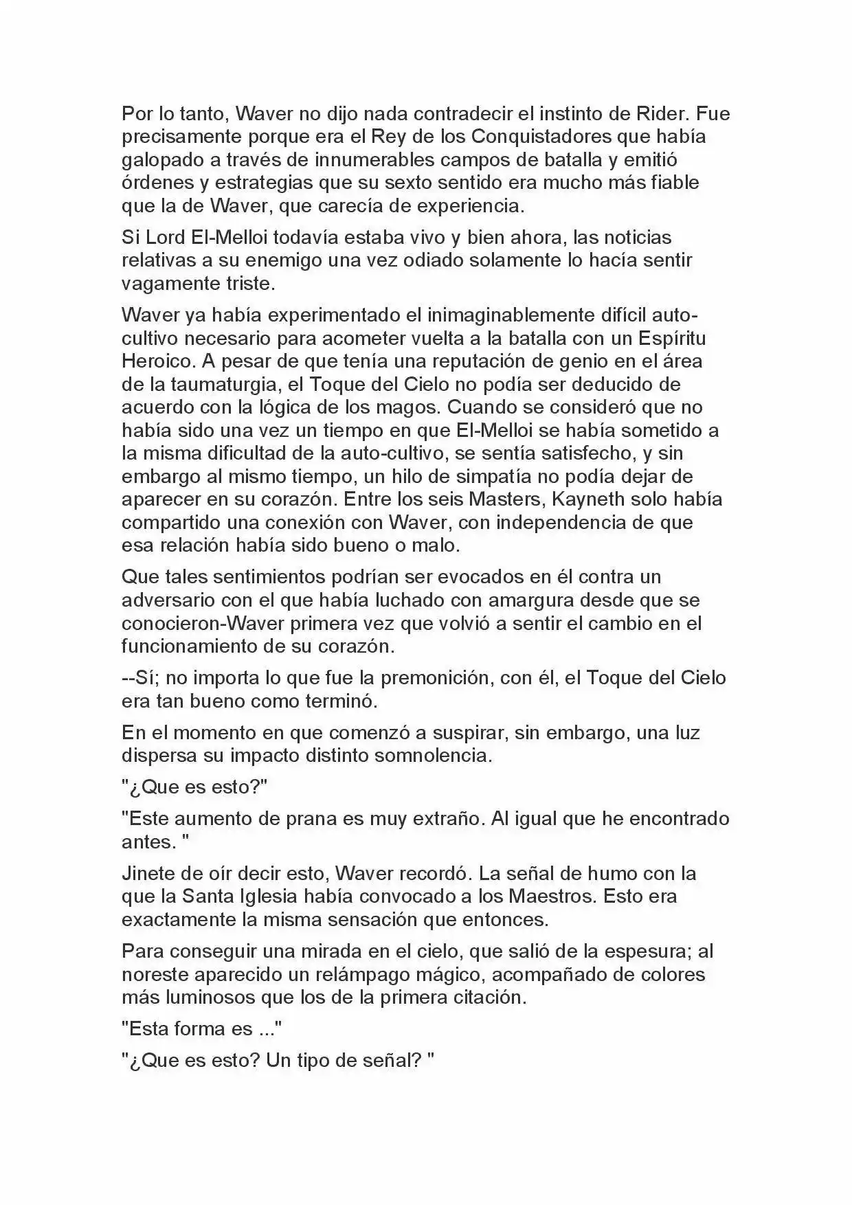 Fate Zero Novela capítulo 76, página 3