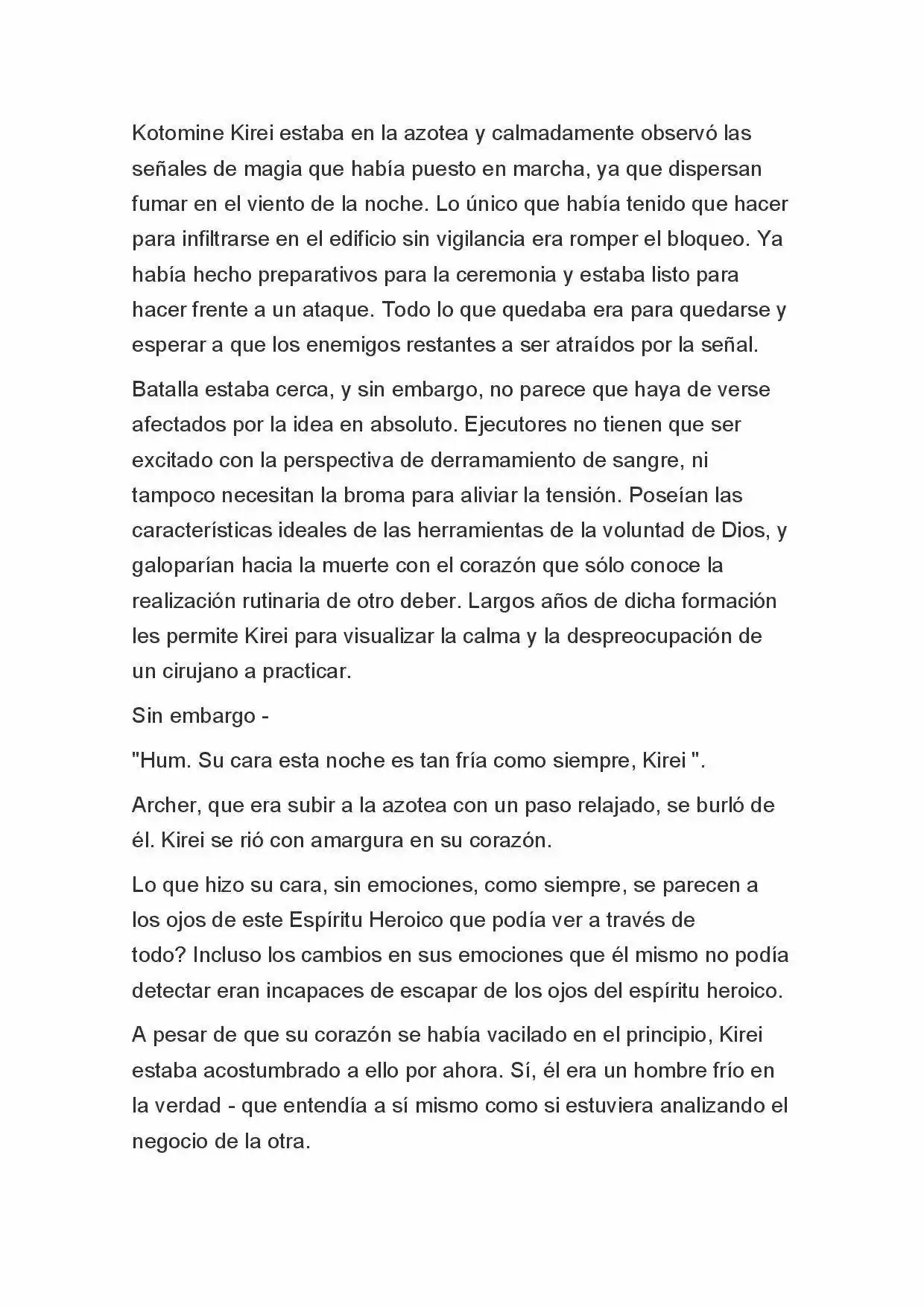 Fate Zero Novela capítulo 77, página 2