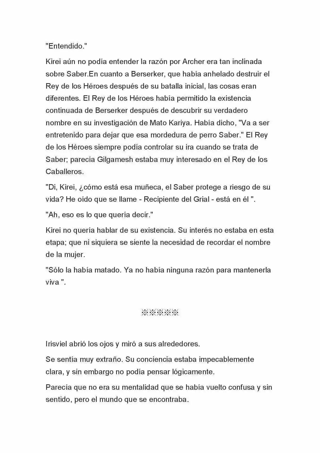 Fate Zero Novela capítulo 77, página 5