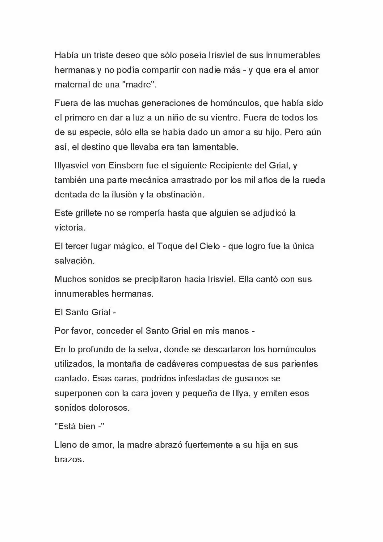 Fate Zero Novela capítulo 77, página 8