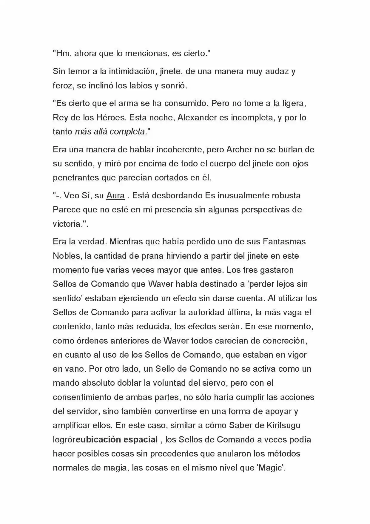 Fate Zero Novela capítulo 78, página 5