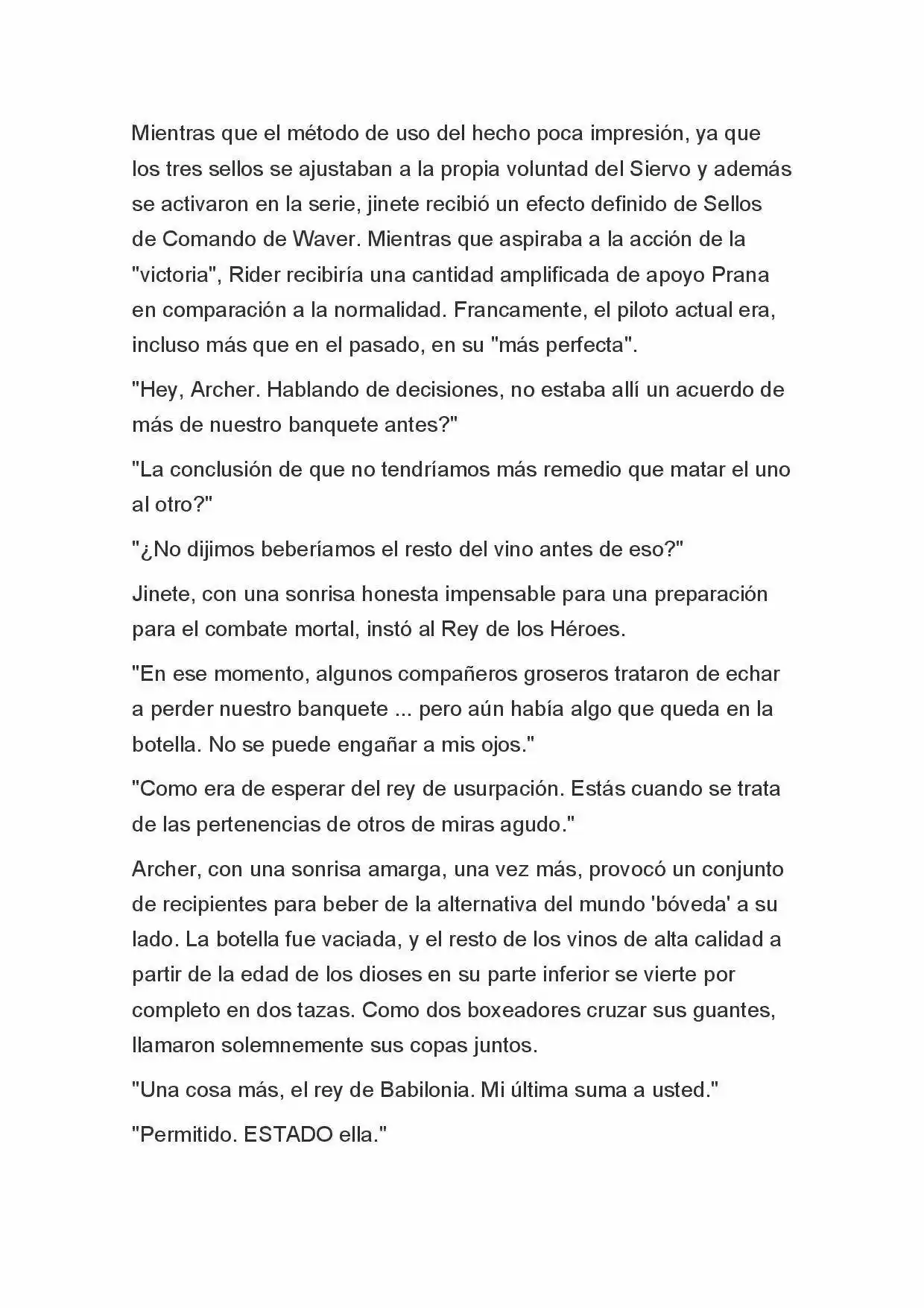 Fate Zero Novela capítulo 78, página 6