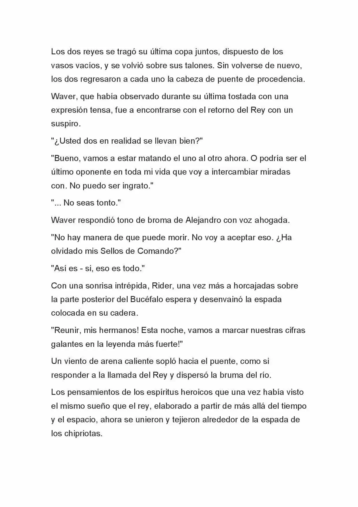 Fate Zero Novela capítulo 78, página 8