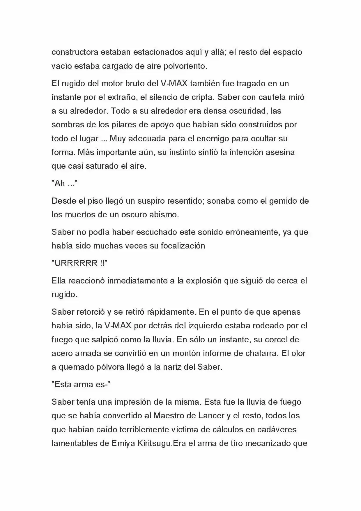 Fate Zero Novela capítulo 79, página 2