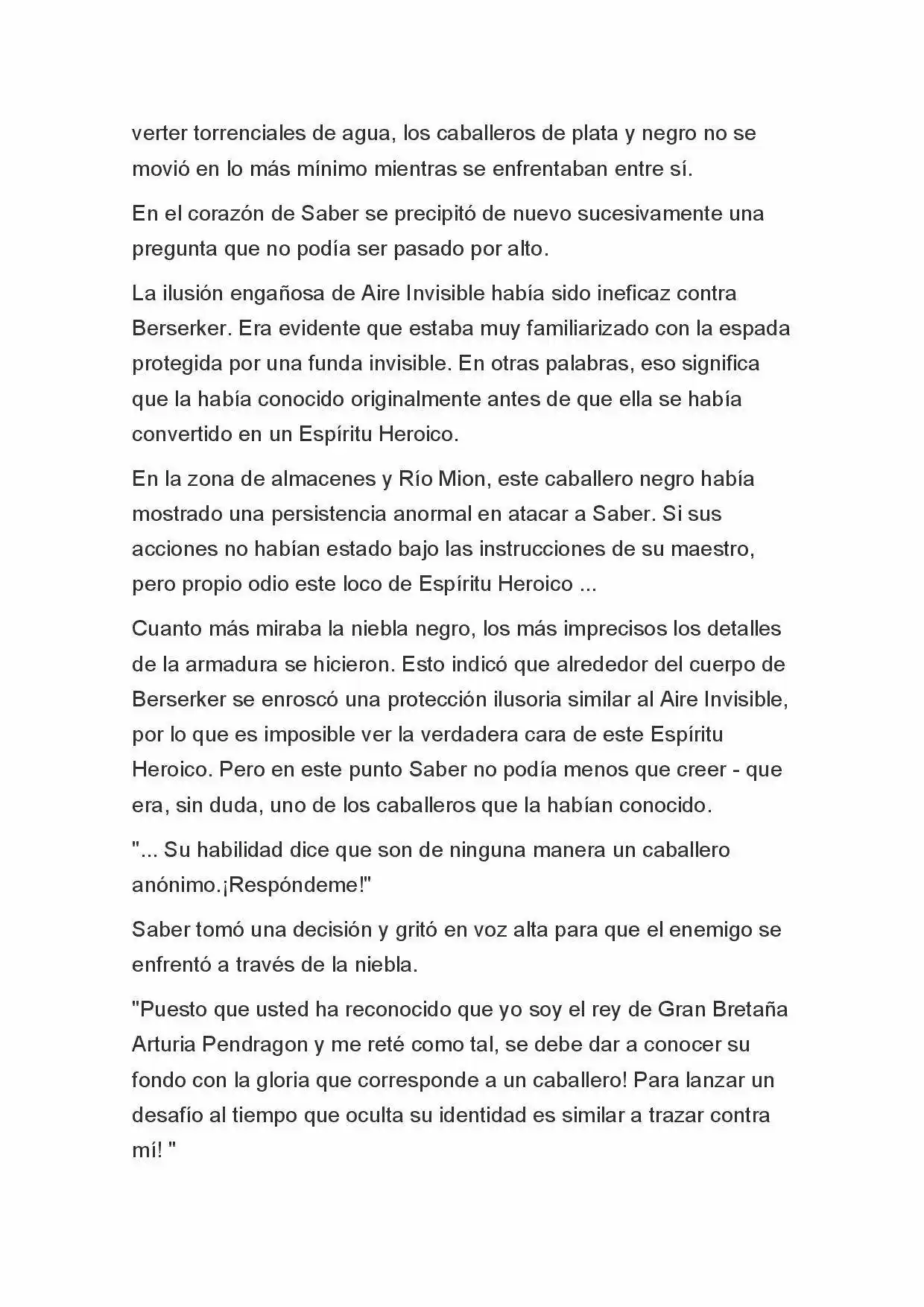 Fate Zero Novela capítulo 79, página 8