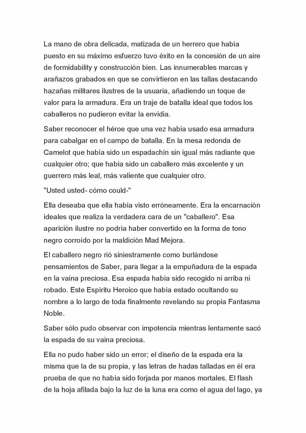 Fate Zero Novela capítulo 79, página 10