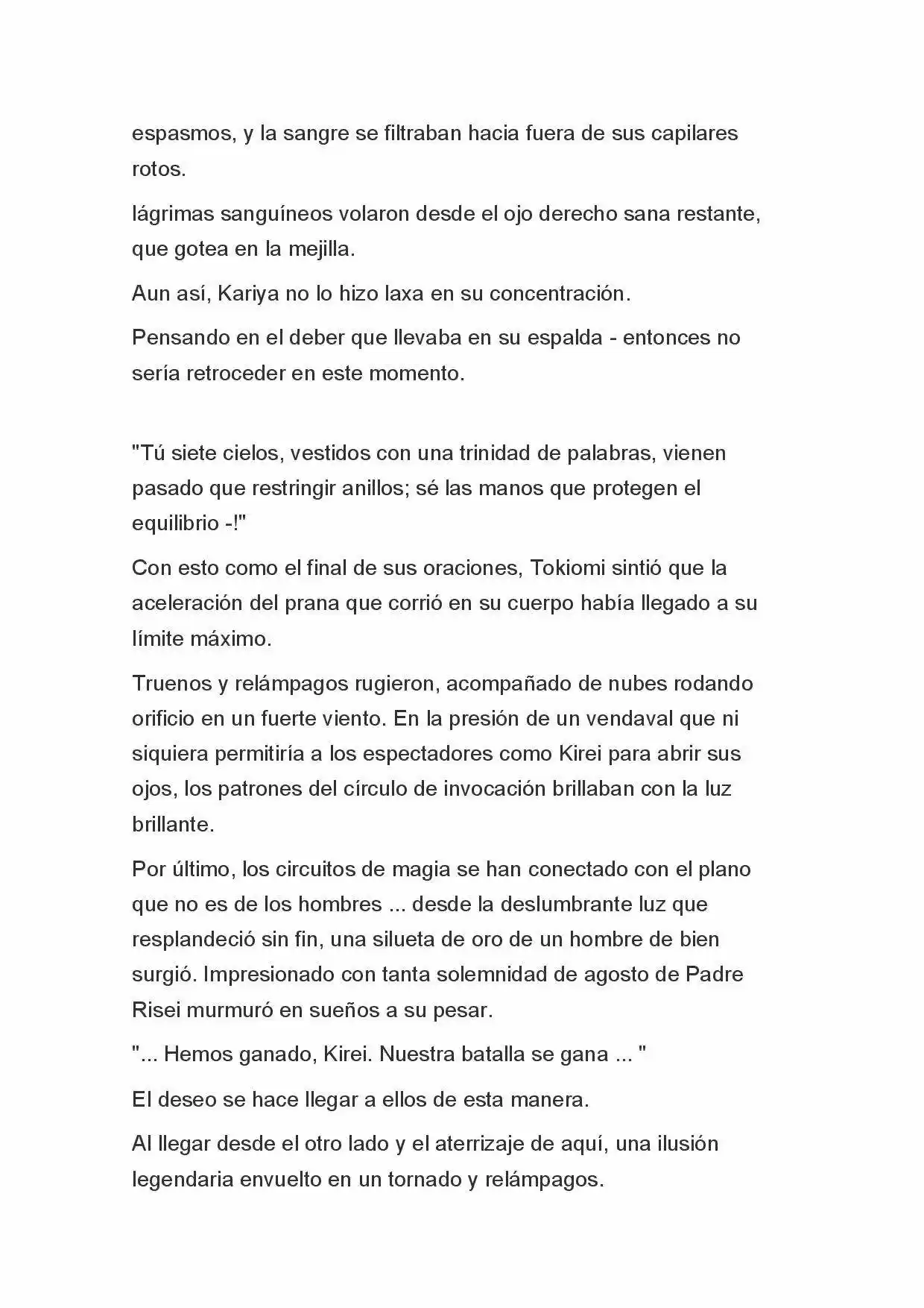 Fate Zero Novela capítulo 8, página 7