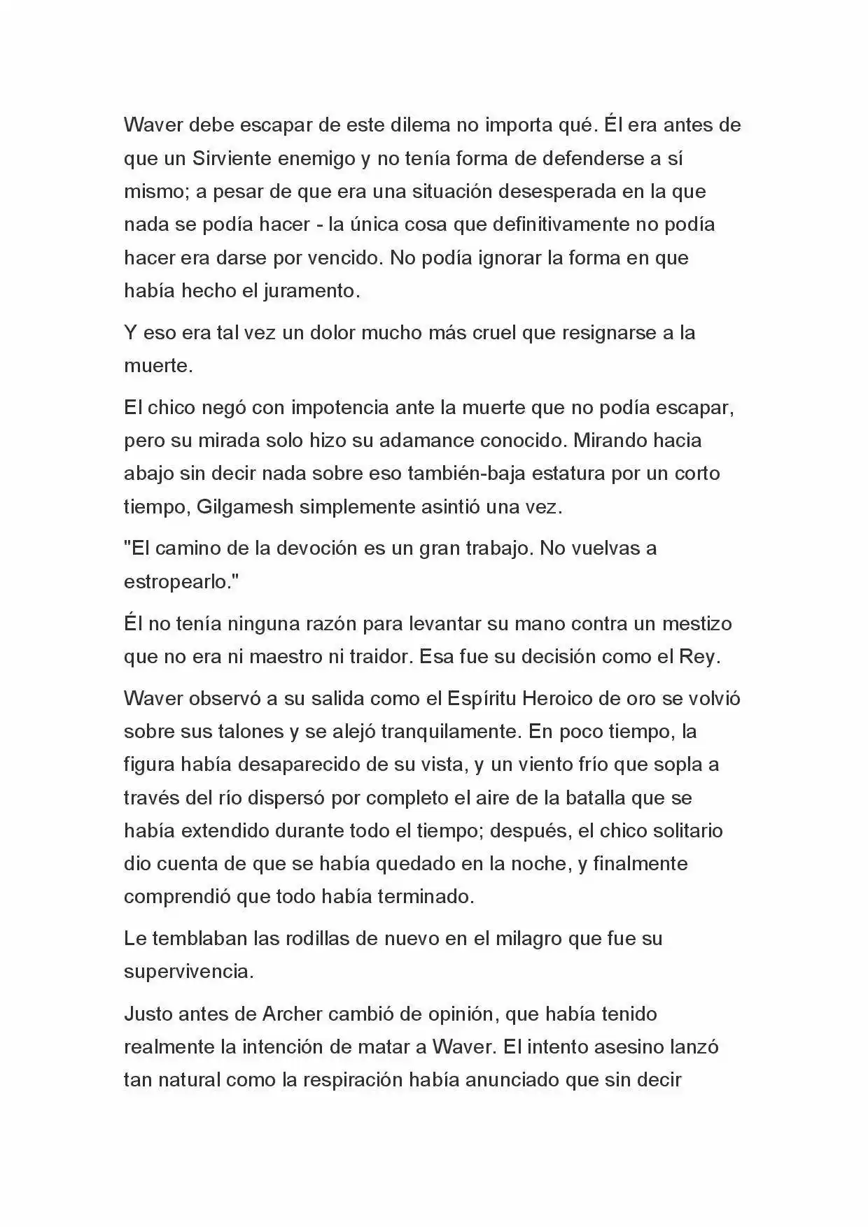 Fate Zero Novela capítulo 81, página 17