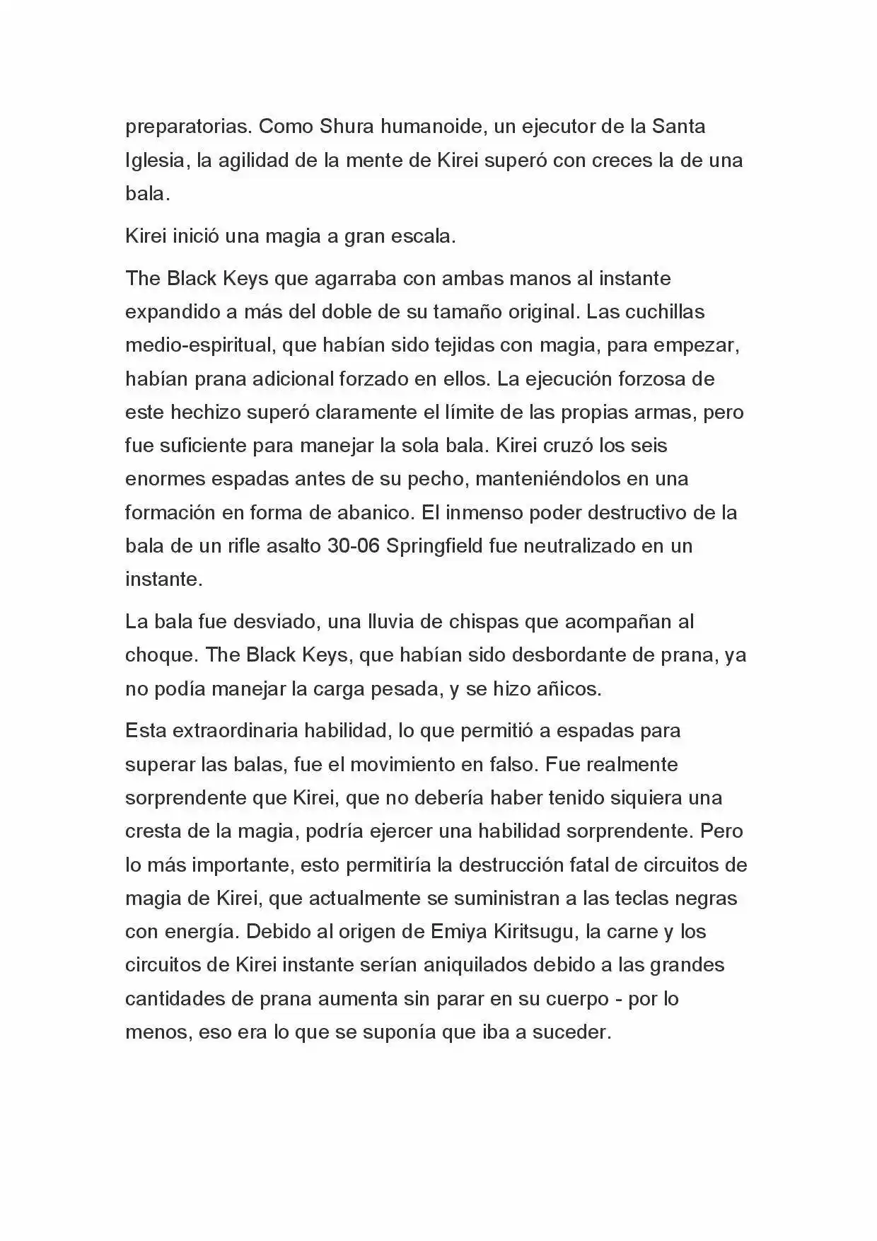 Fate Zero Novela capítulo 83, página 3