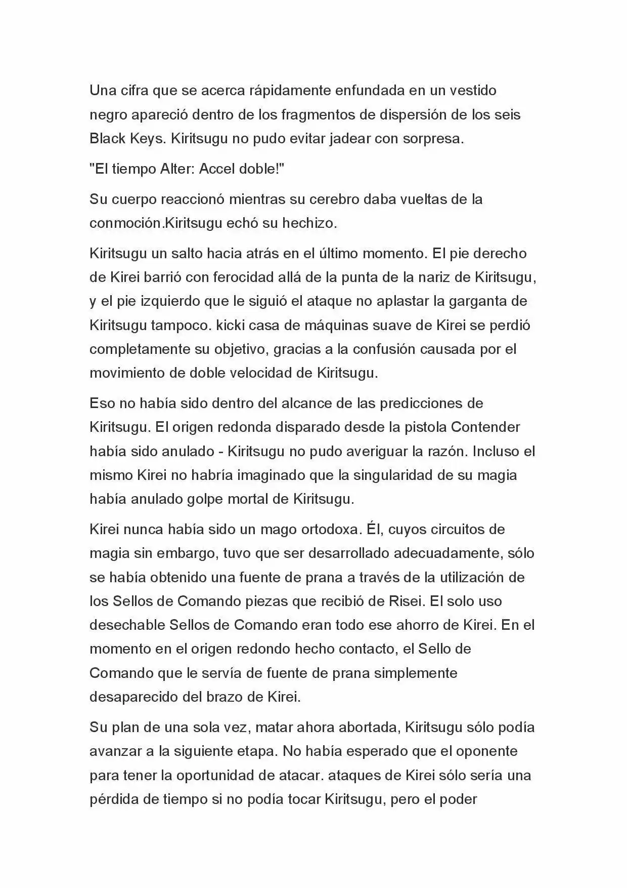 Fate Zero Novela capítulo 83, página 4