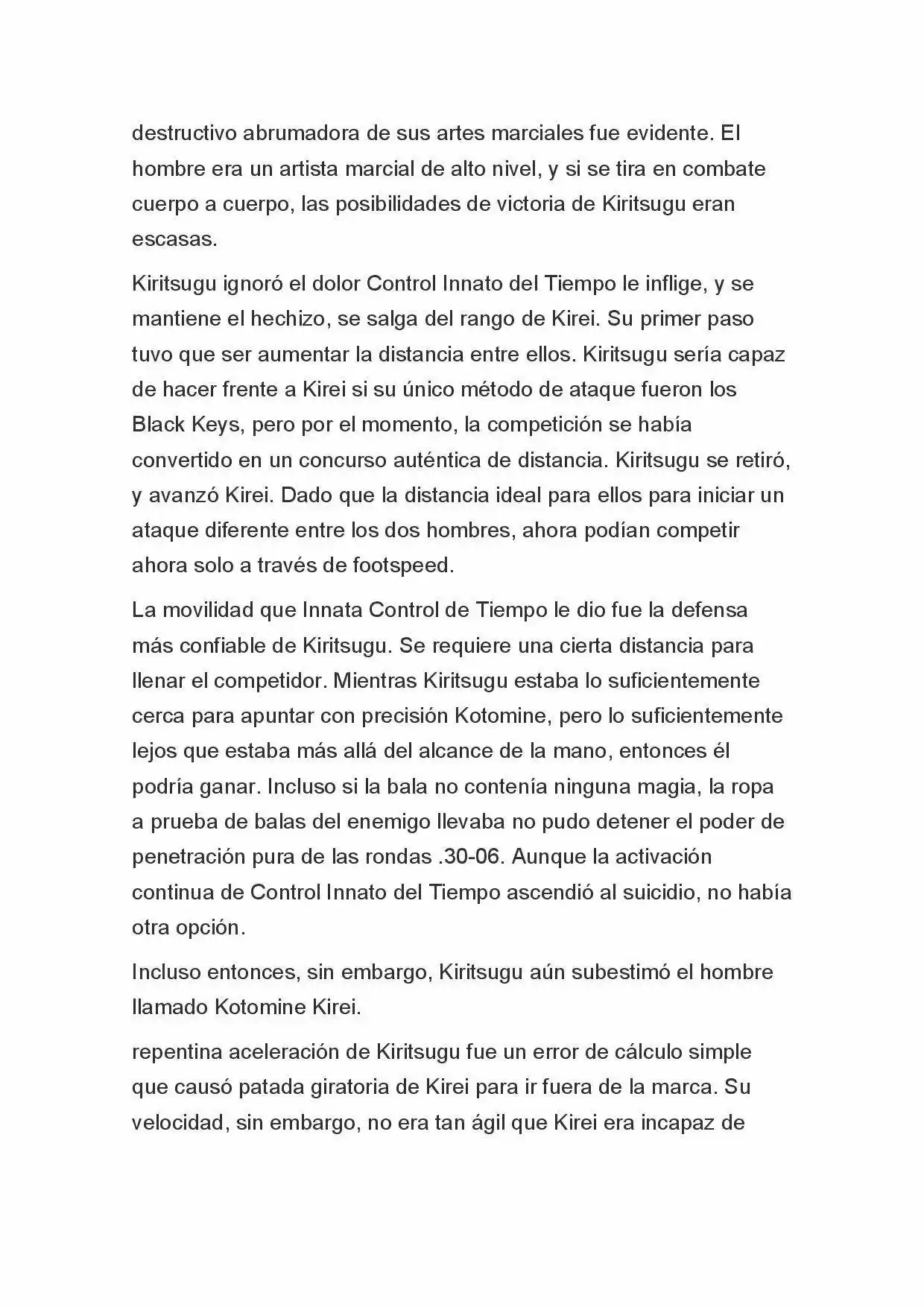 Fate Zero Novela capítulo 83, página 5