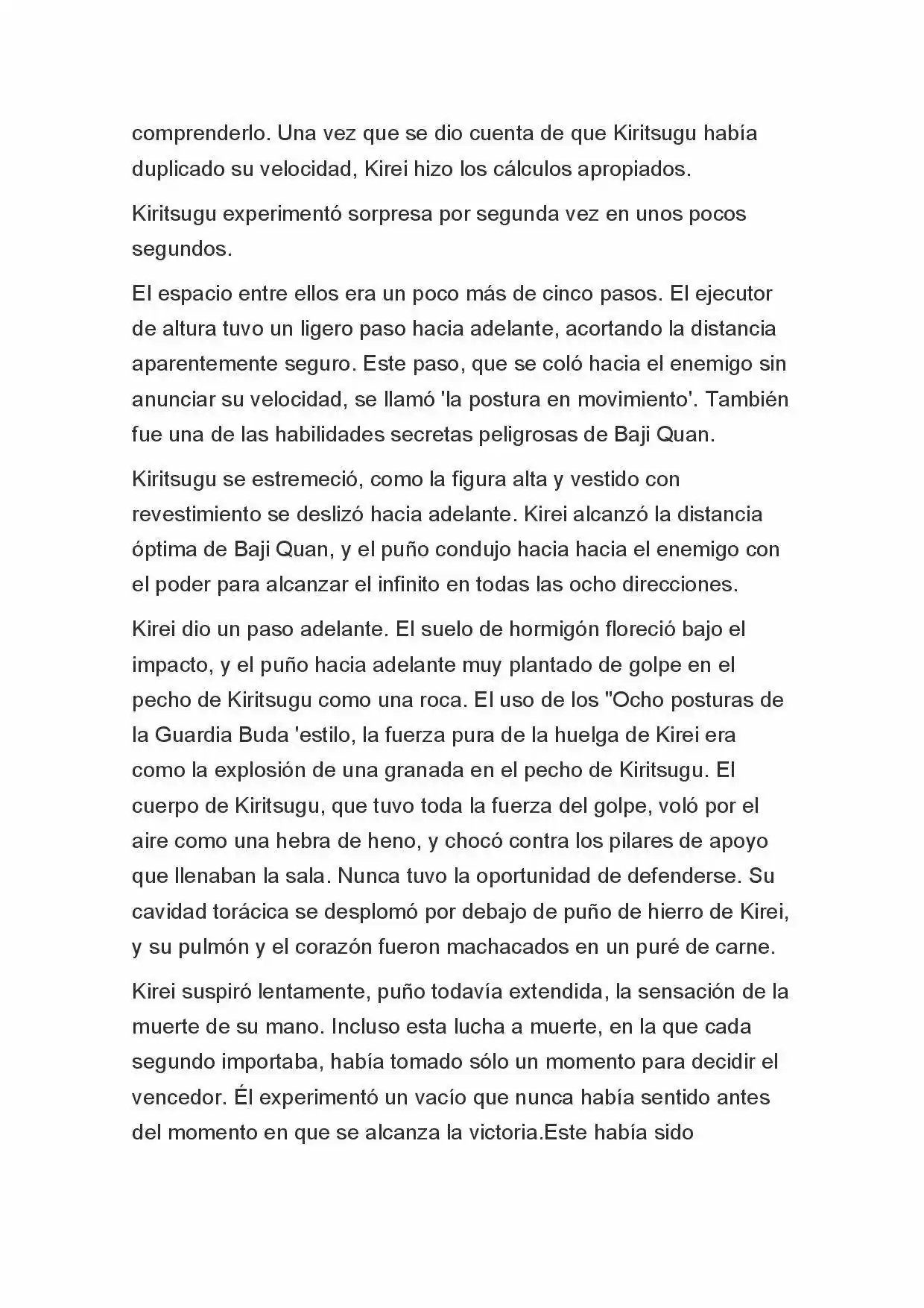 Fate Zero Novela capítulo 83, página 6
