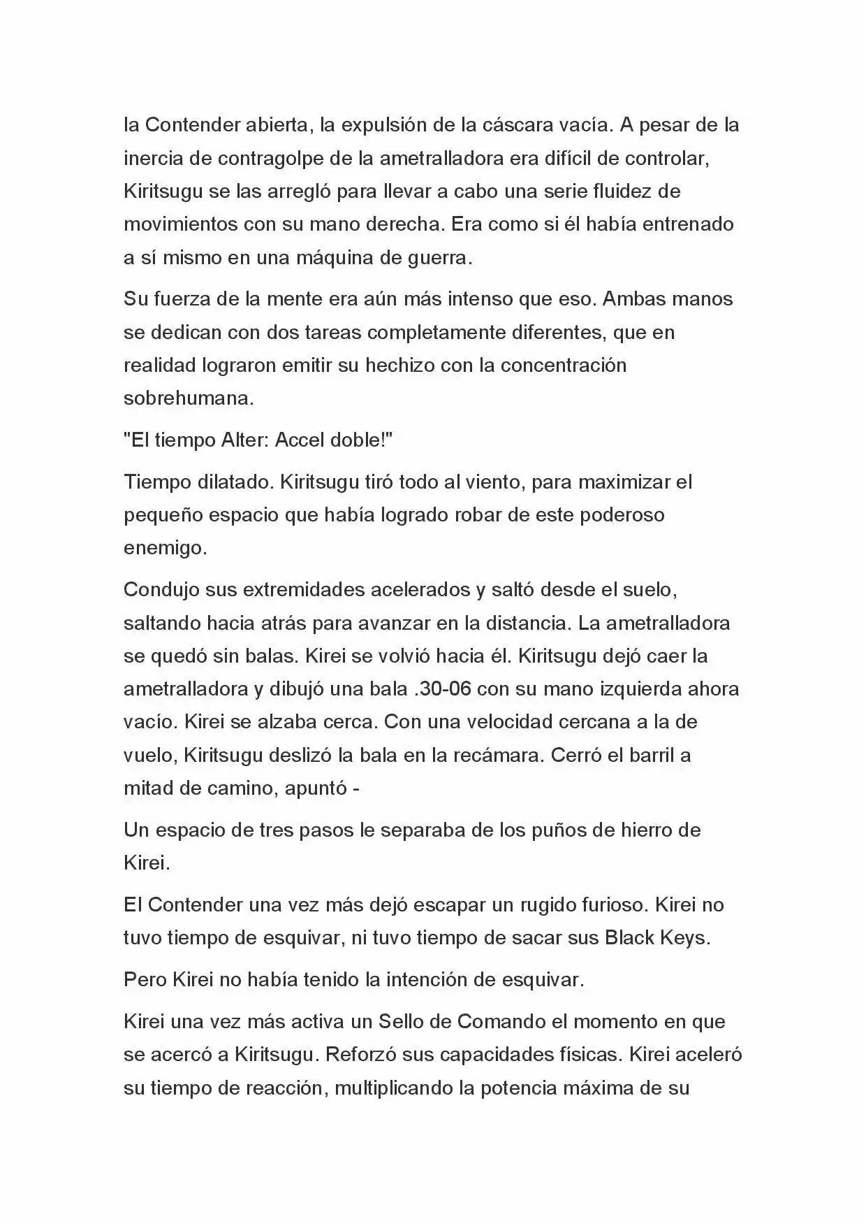 Fate Zero Novela capítulo 83, página 9