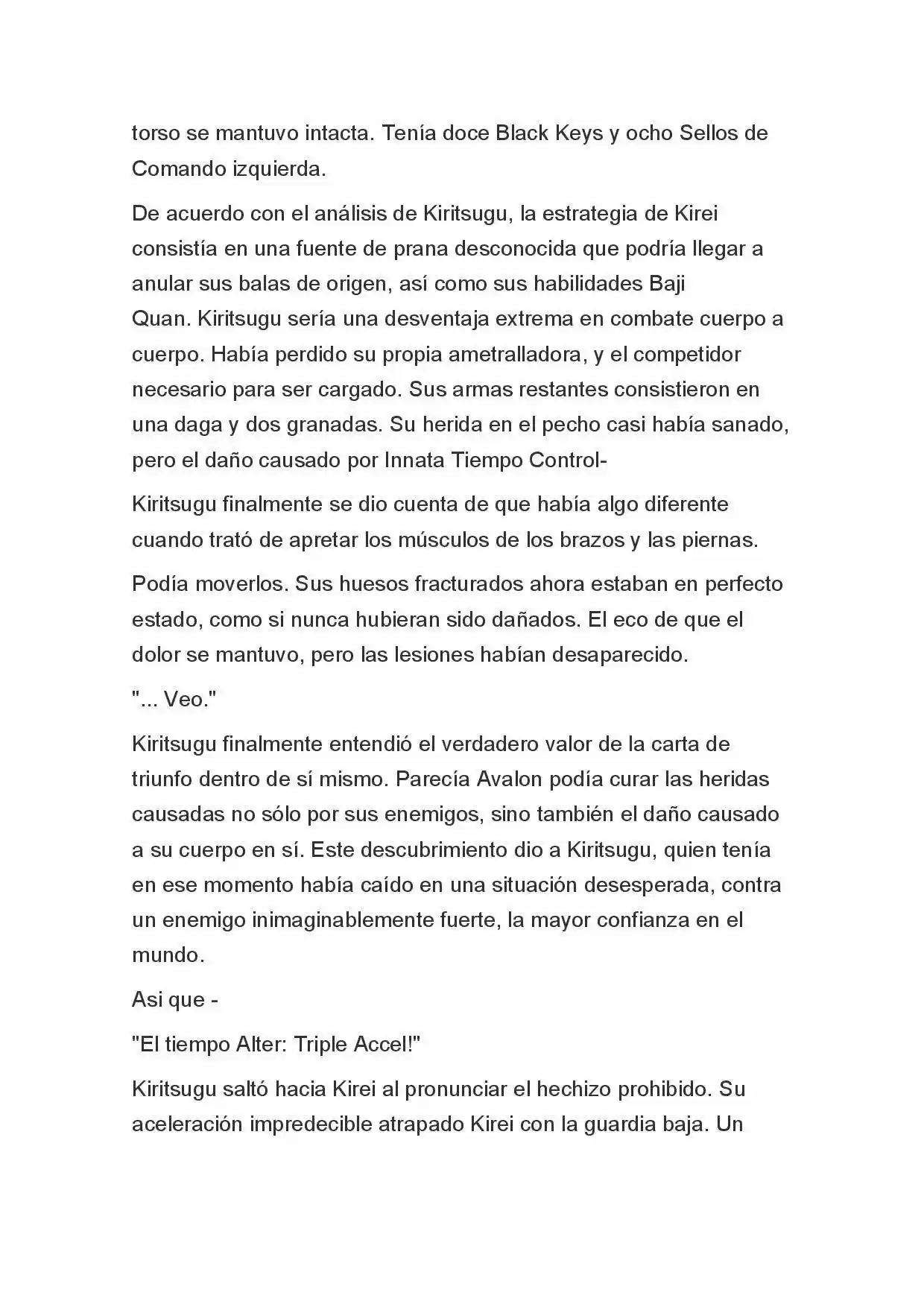Fate Zero Novela capítulo 83, página 12