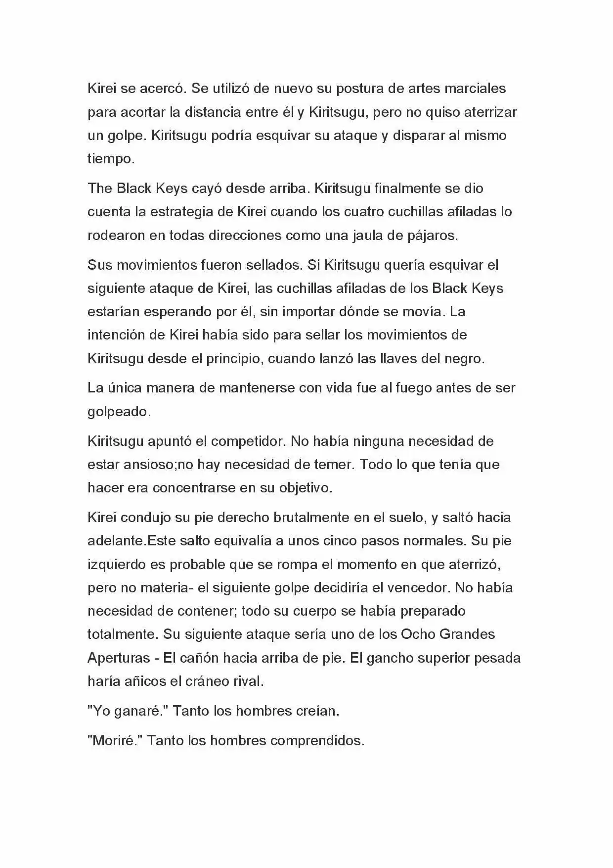 Fate Zero Novela capítulo 83, página 17