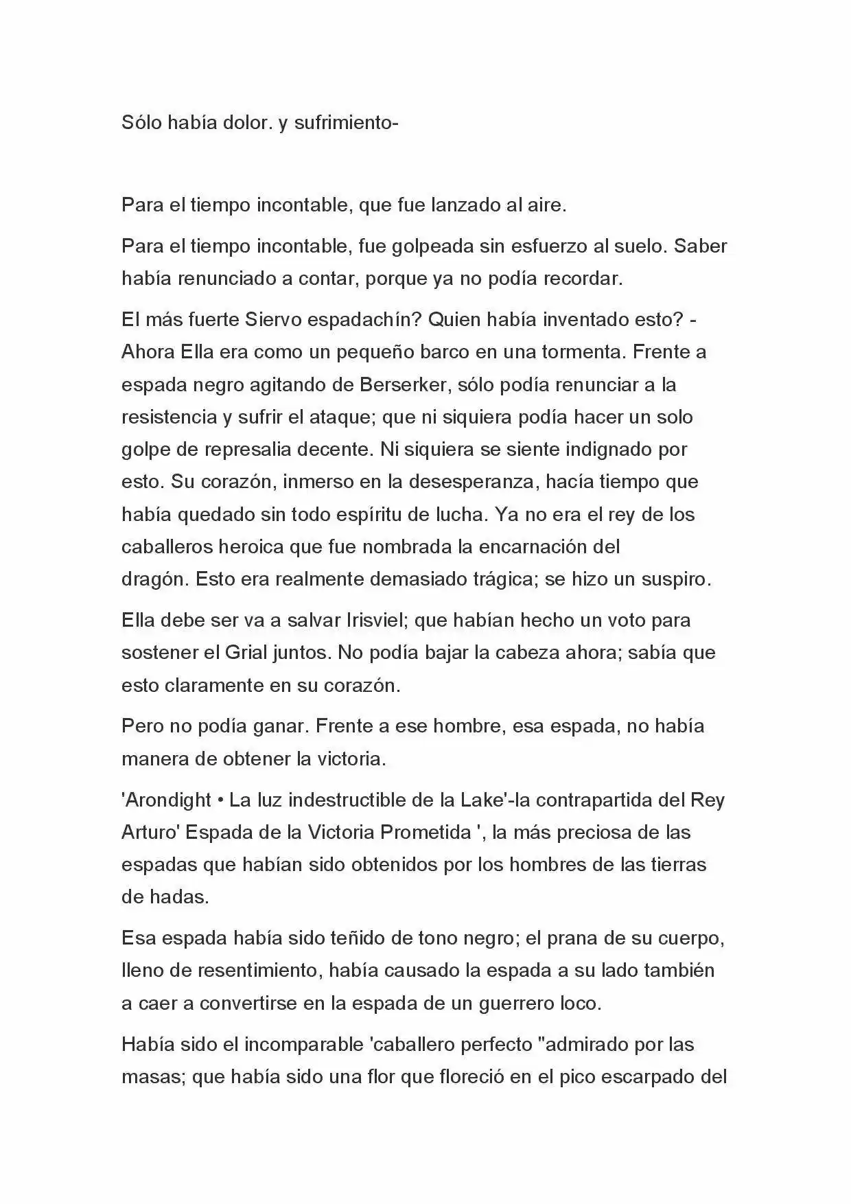 Fate Zero Novela capítulo 84, página 3