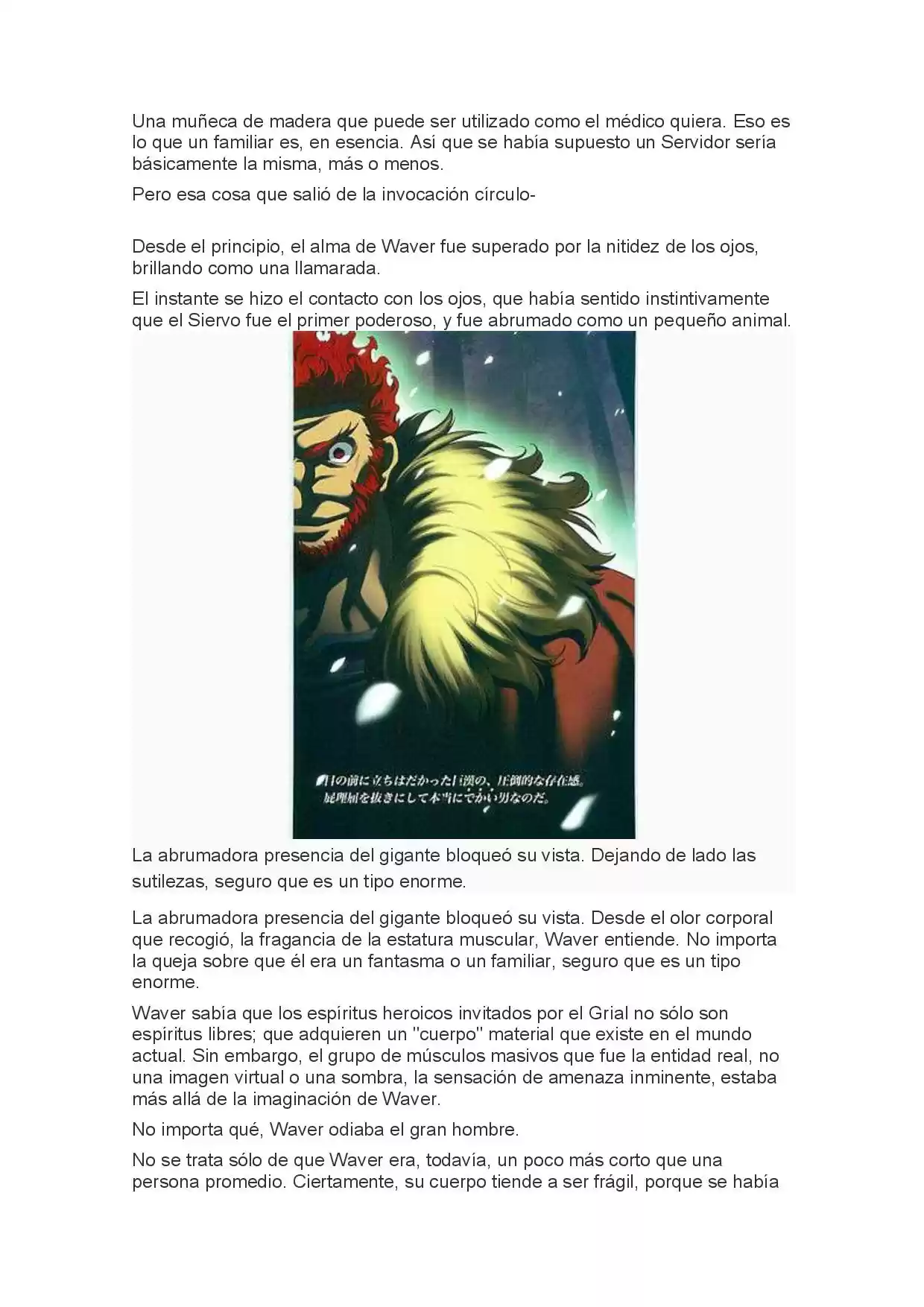 Fate Zero Novela capítulo 9, página 2