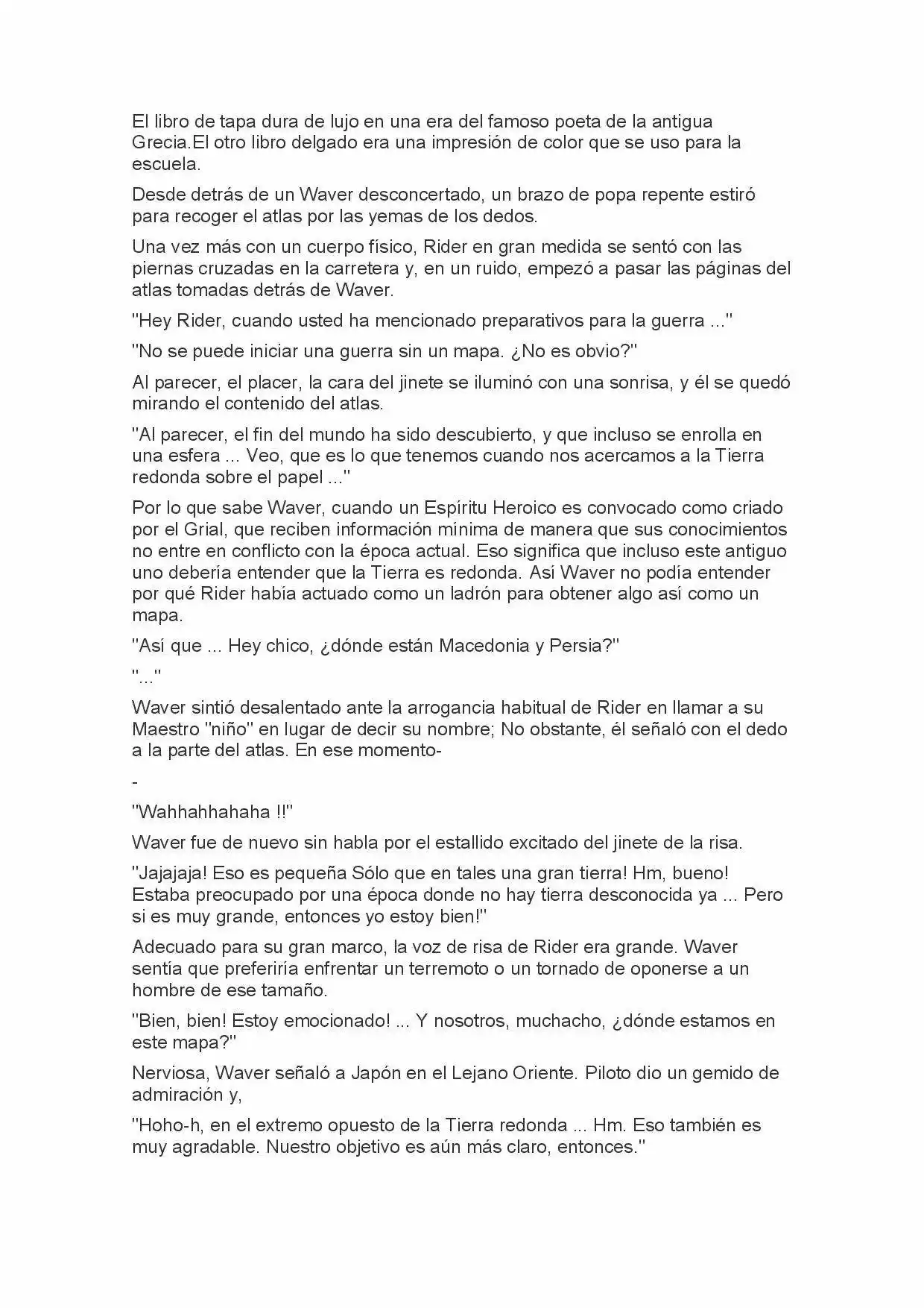 Fate Zero Novela capítulo 9, página 7