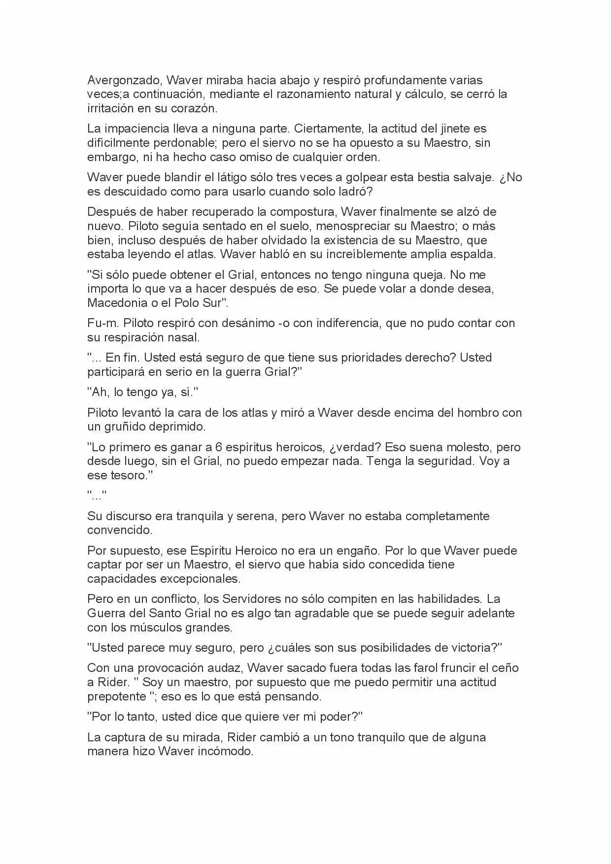 Fate Zero Novela capítulo 9, página 10