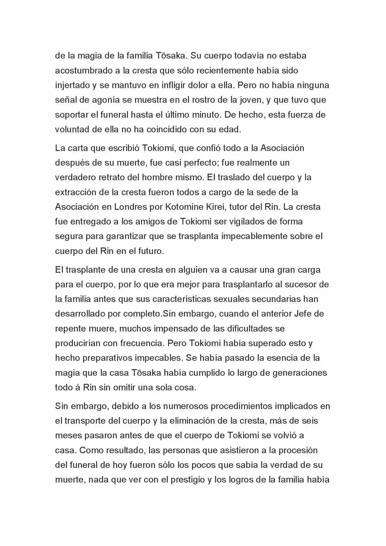 Fate Zero Novela capítulo 91, página 2