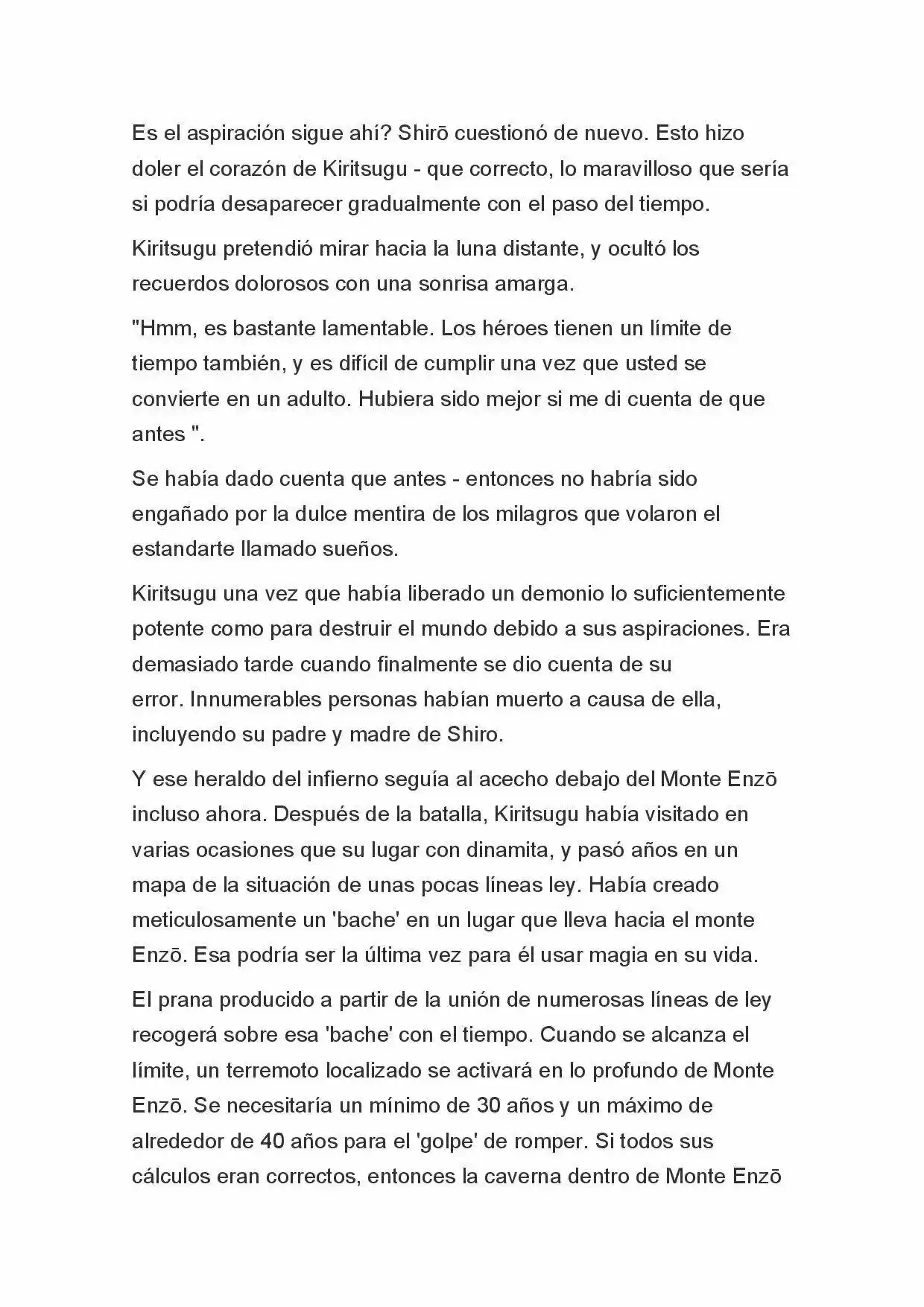 Fate Zero Novela capítulo 92, página 6