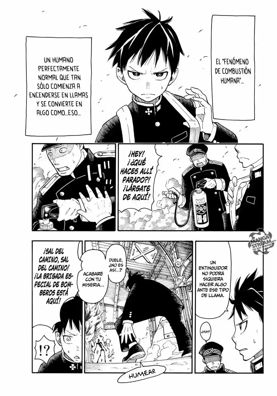 Fire Force capítulo 0, página 19