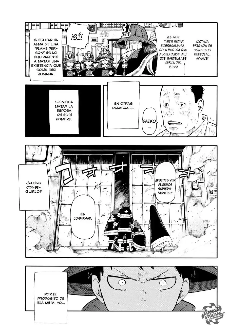 Fire Force capítulo 1, página 8