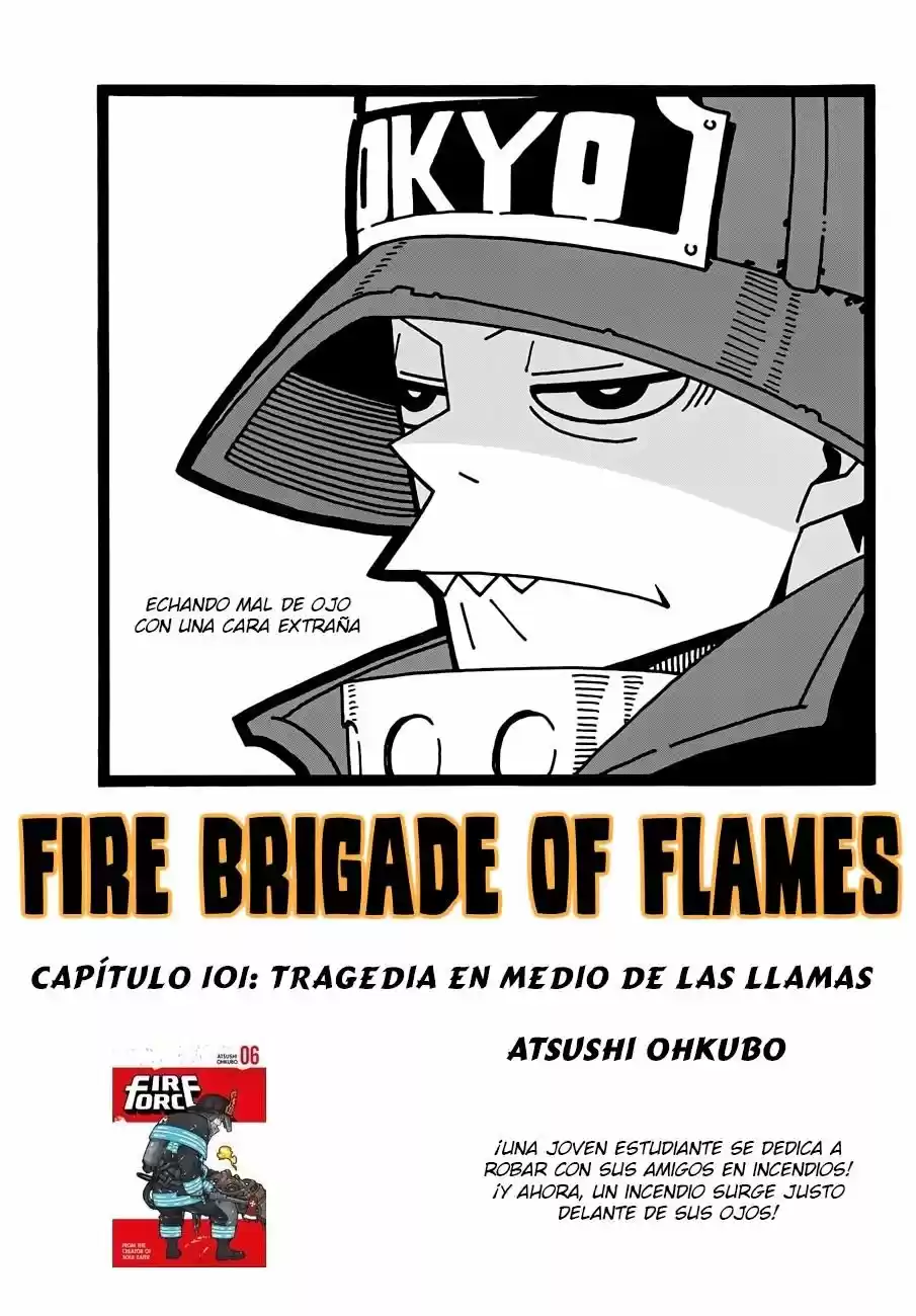 Fire Force capítulo 101, página 2