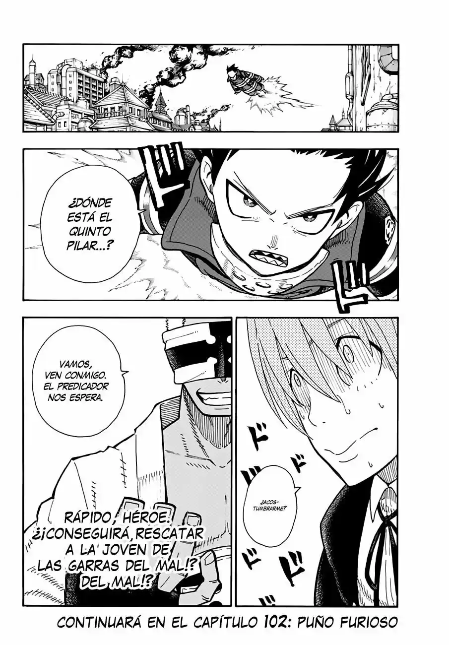 Fire Force capítulo 101, página 20