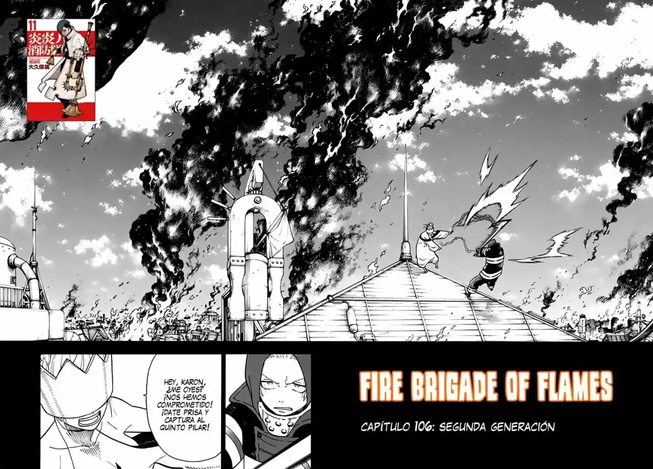 Fire Force capítulo 106, página 3