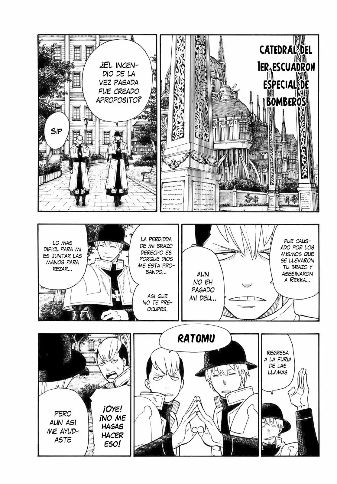 Fire Force capítulo 111, página 9