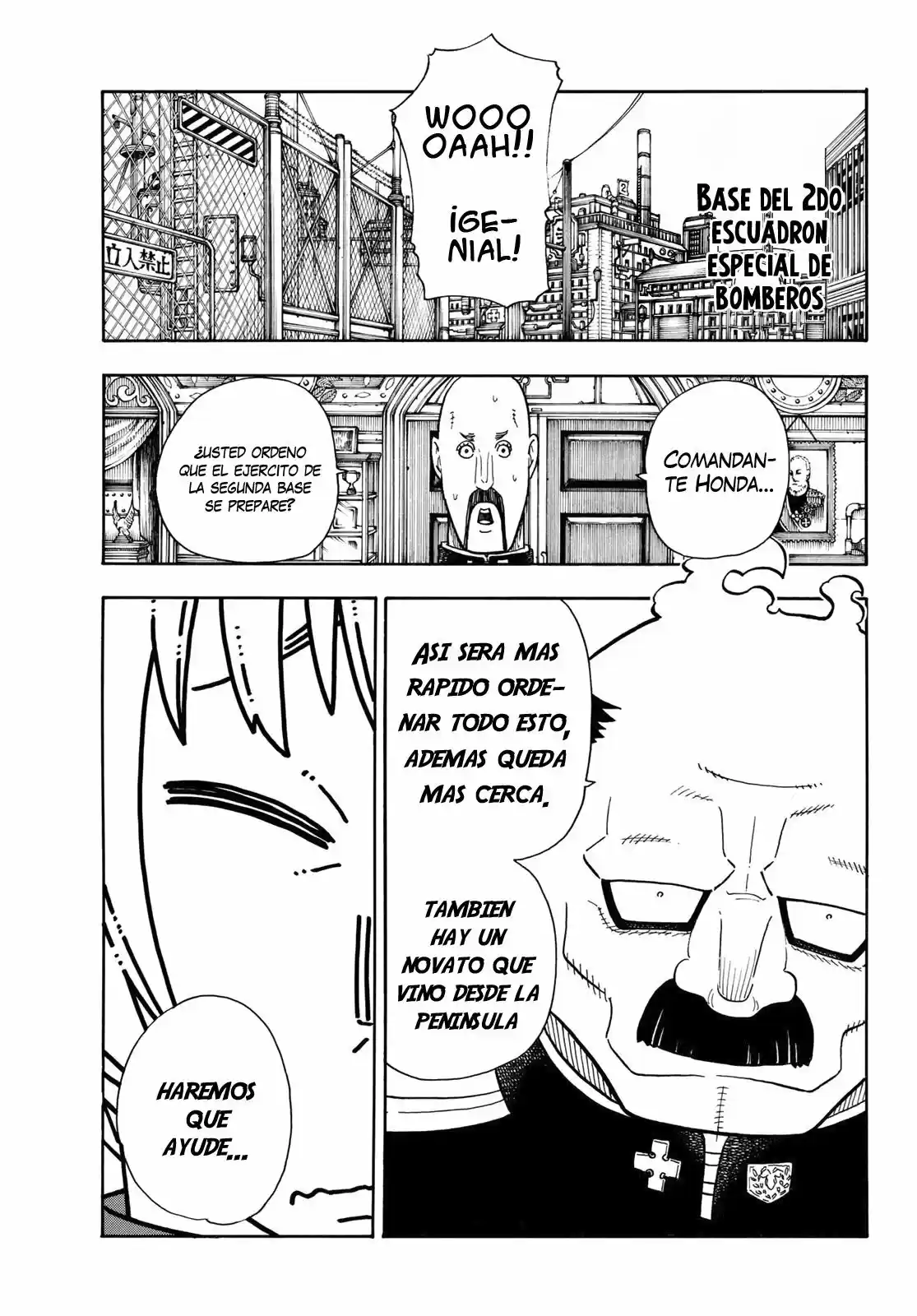 Fire Force capítulo 111, página 11