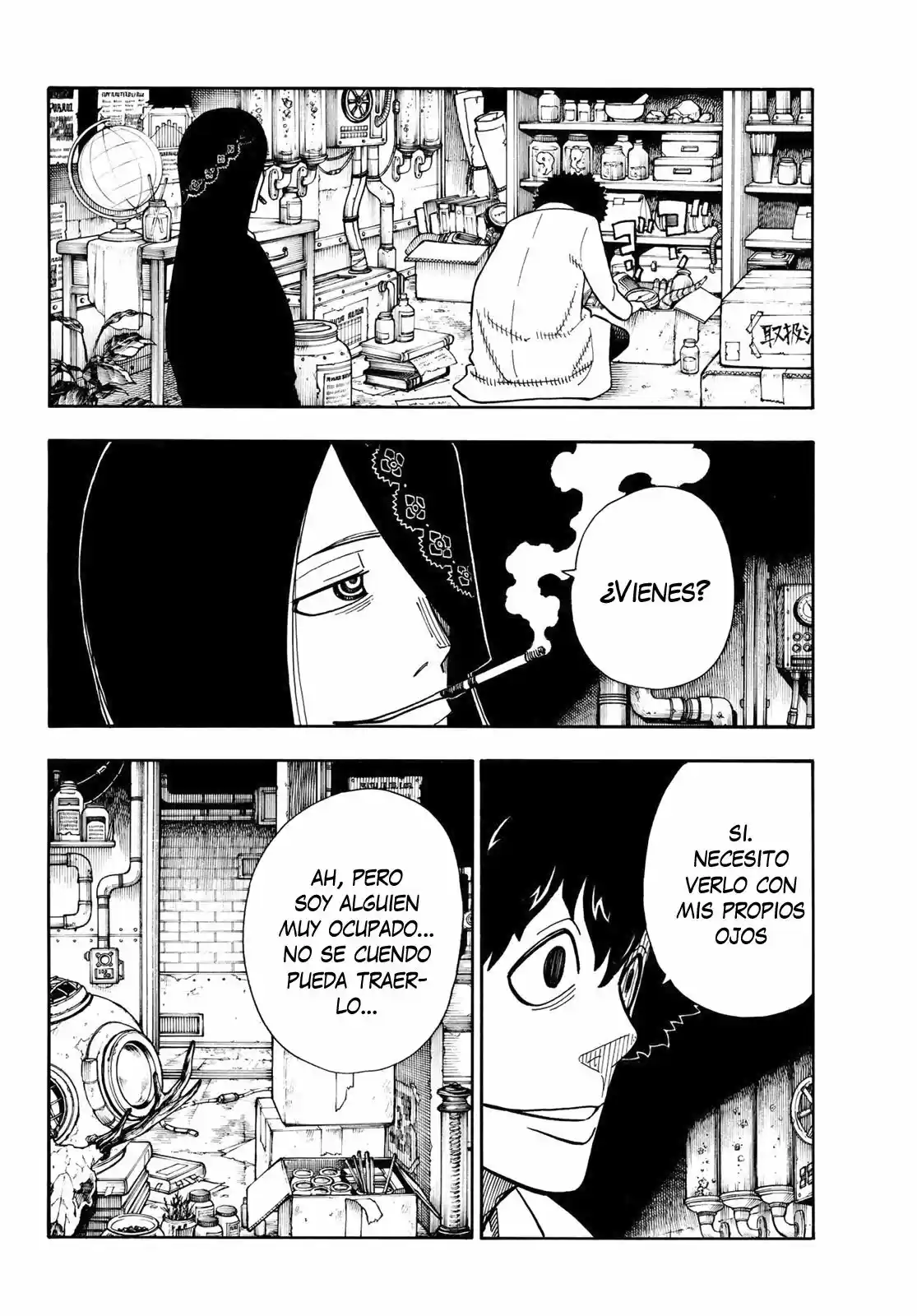 Fire Force capítulo 111, página 14