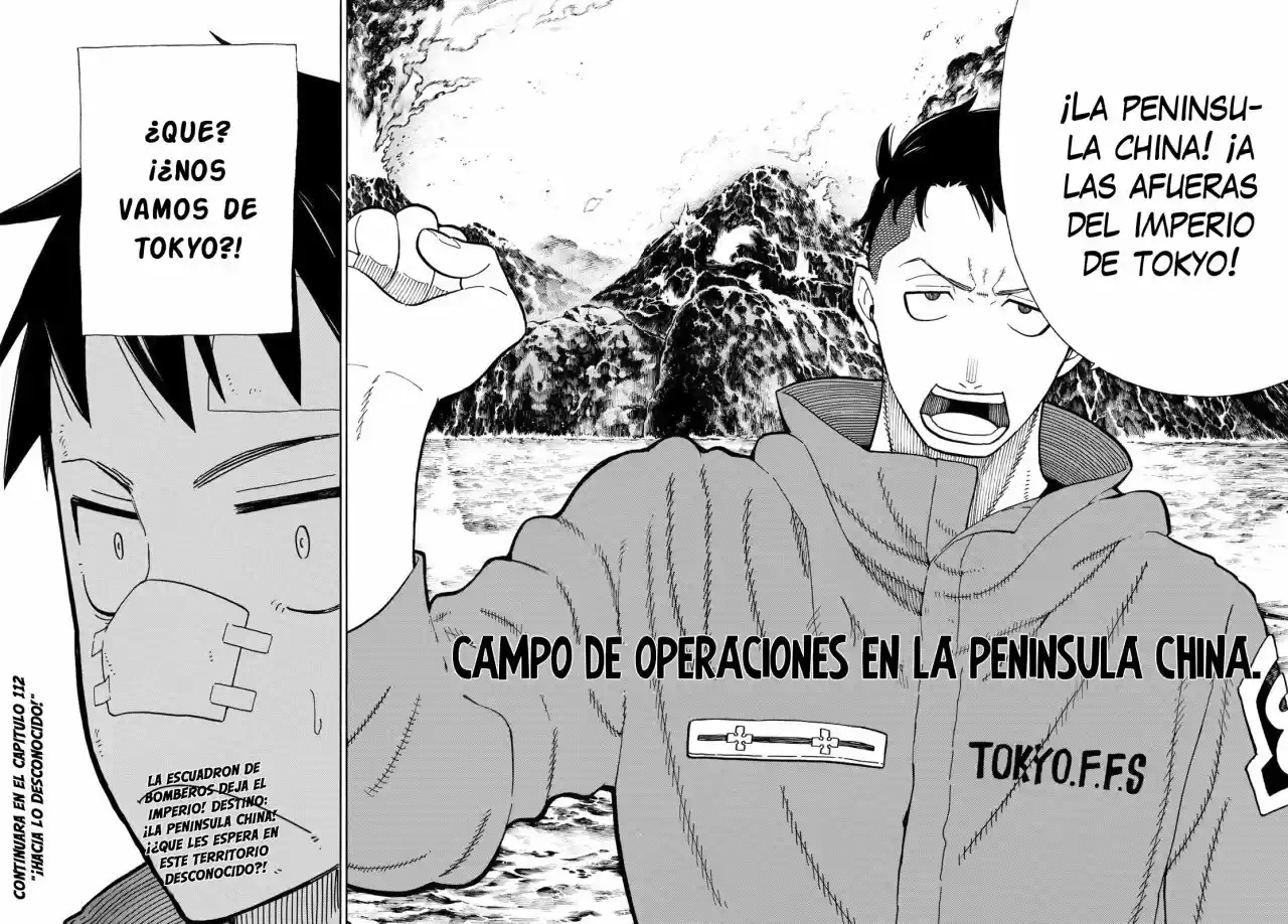 Fire Force capítulo 111, página 20